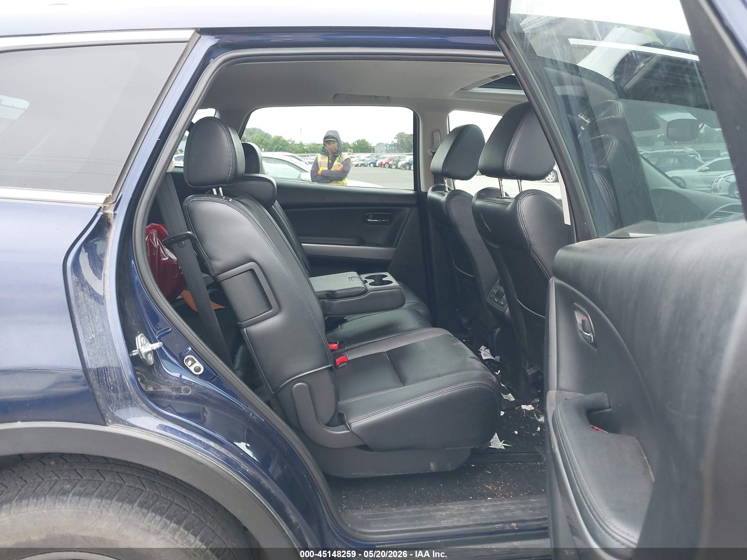 2010 Mazda Cx-9 Grand Touring Dark Blue vin: JM3TB3MV6A0204096