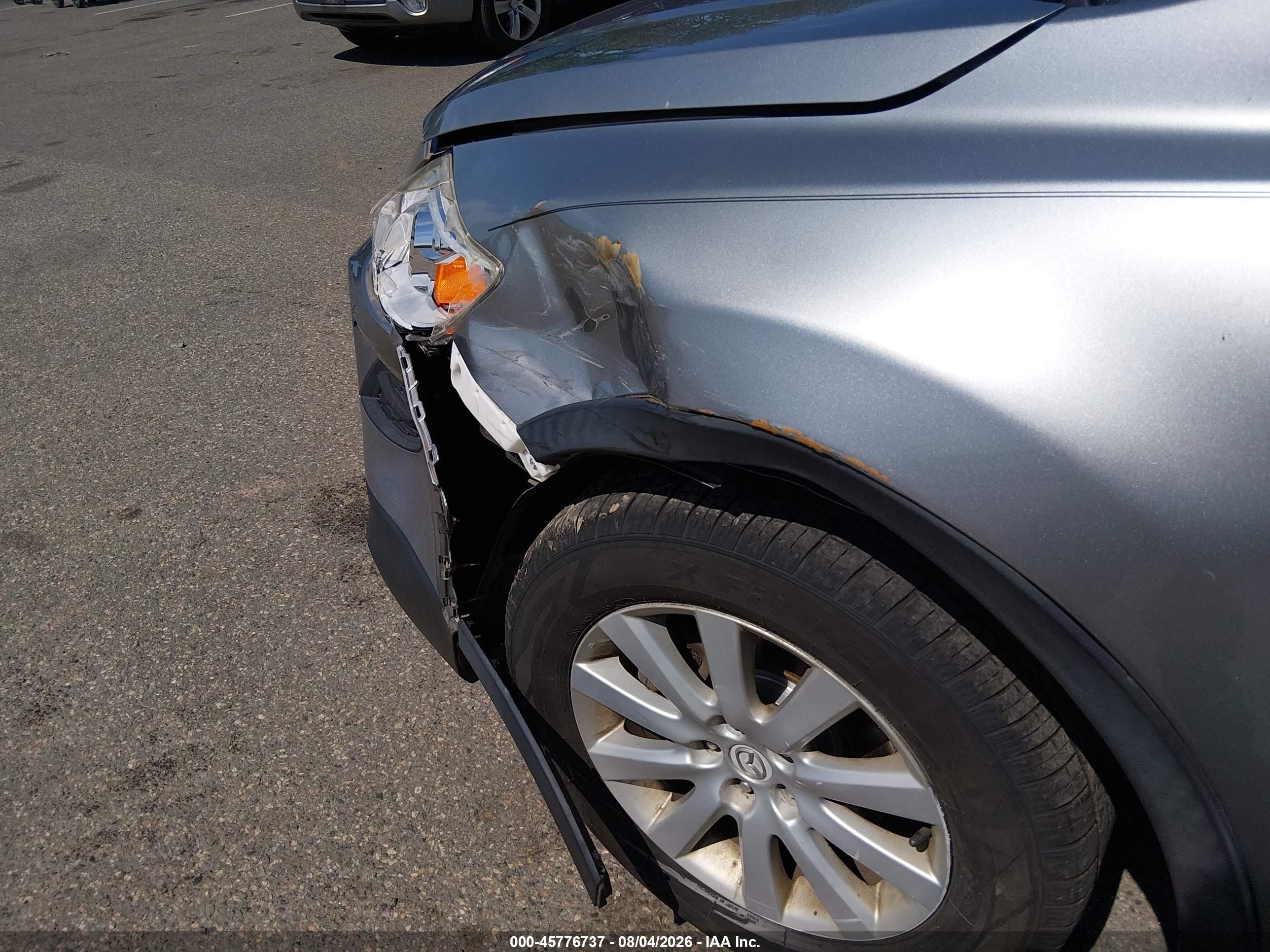 2010 Mazda Cx-9 Touring Gray vin: JM3TB3MV6A0217785