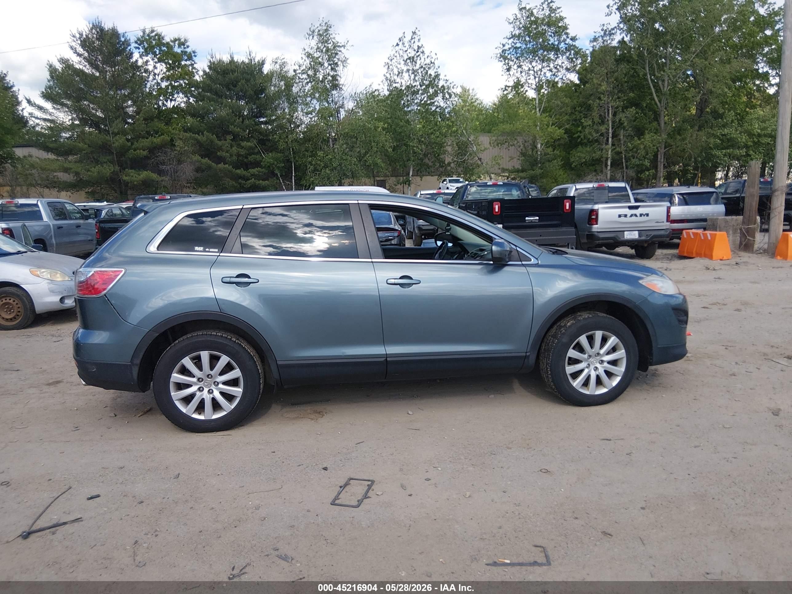 2010 Mazda Cx-9 Sport Бирюзовый vin: JM3TB3MV6A0224932