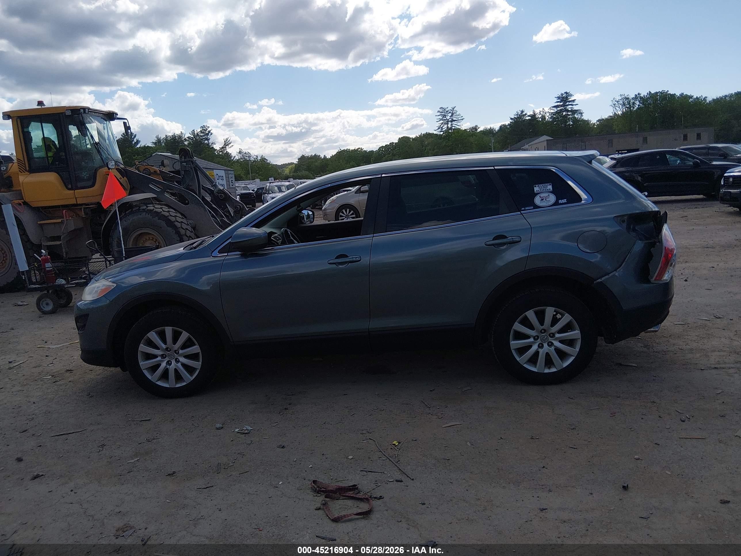 2010 Mazda Cx-9 Sport Бирюзовый vin: JM3TB3MV6A0224932