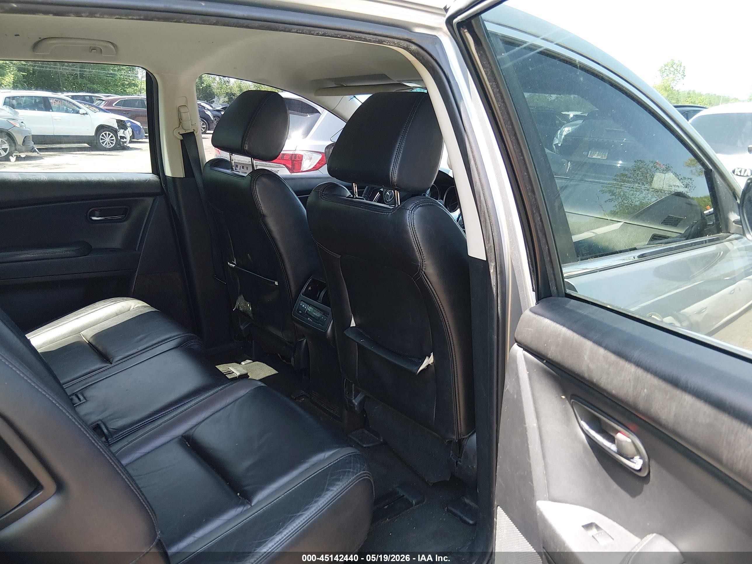 2010 Mazda Cx-9 Touring Gray vin: JM3TB3MV7A0207427