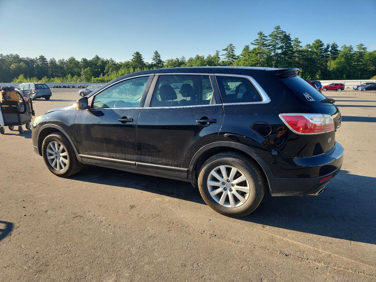 2010 Mazda Cx-9 Black vin: JM3TB3MV7A0211767
