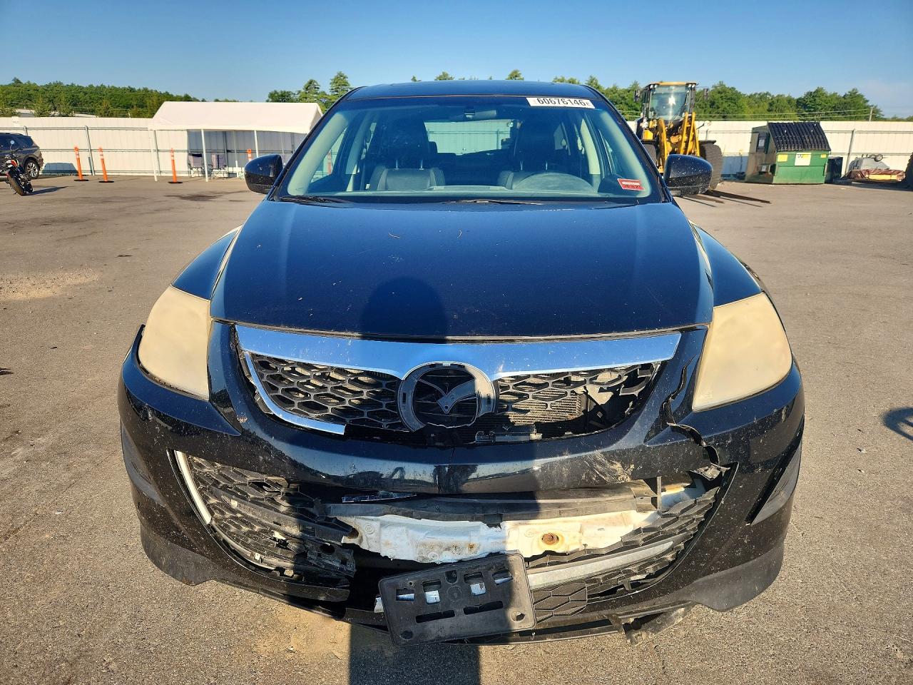 2010 Mazda Cx-9 Black vin: JM3TB3MV7A0211767