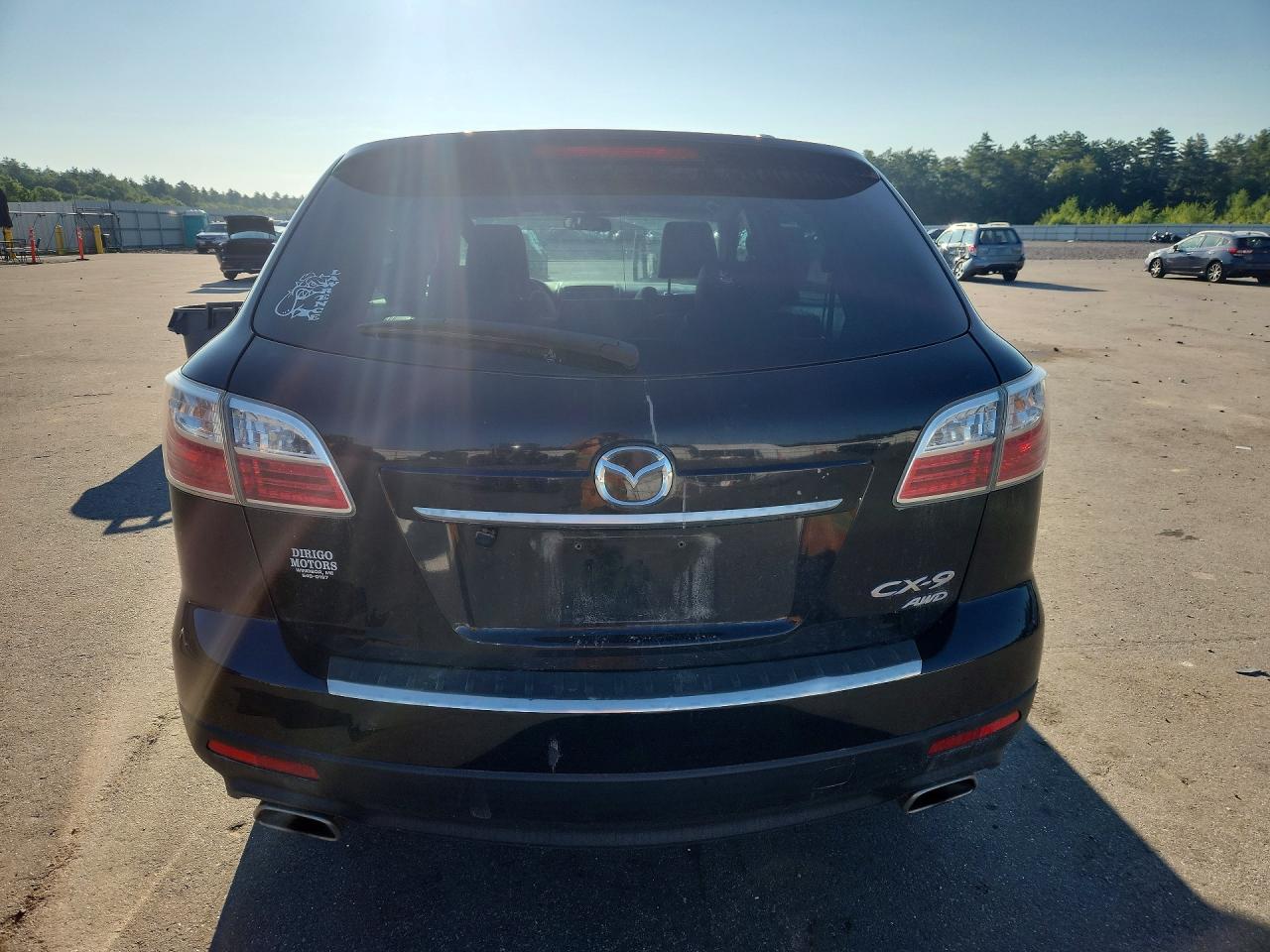 2010 Mazda Cx-9 Black vin: JM3TB3MV7A0211767