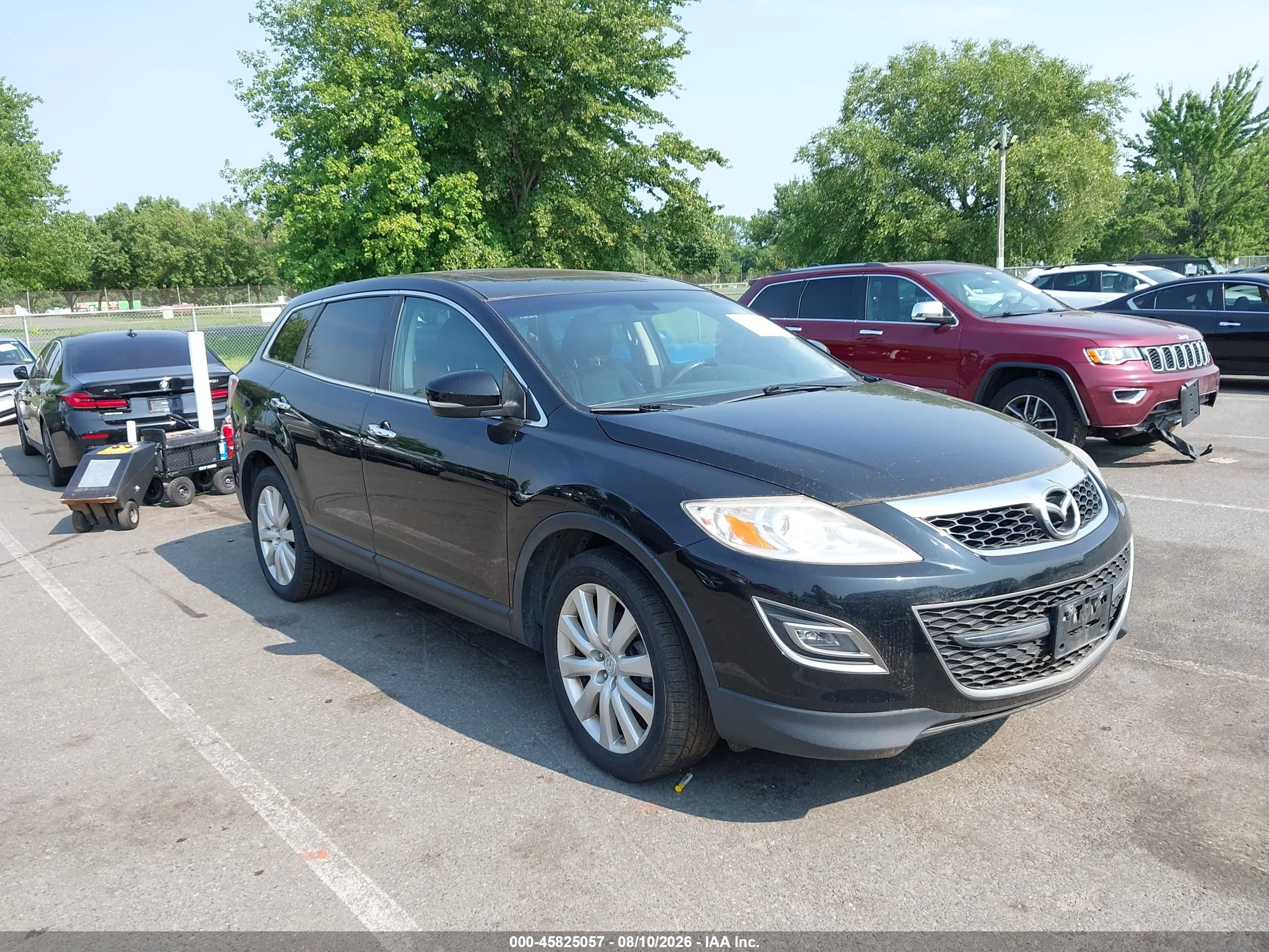 2010 Mazda Cx-9 Grand Touring Black vin: JM3TB3MV8A0235169