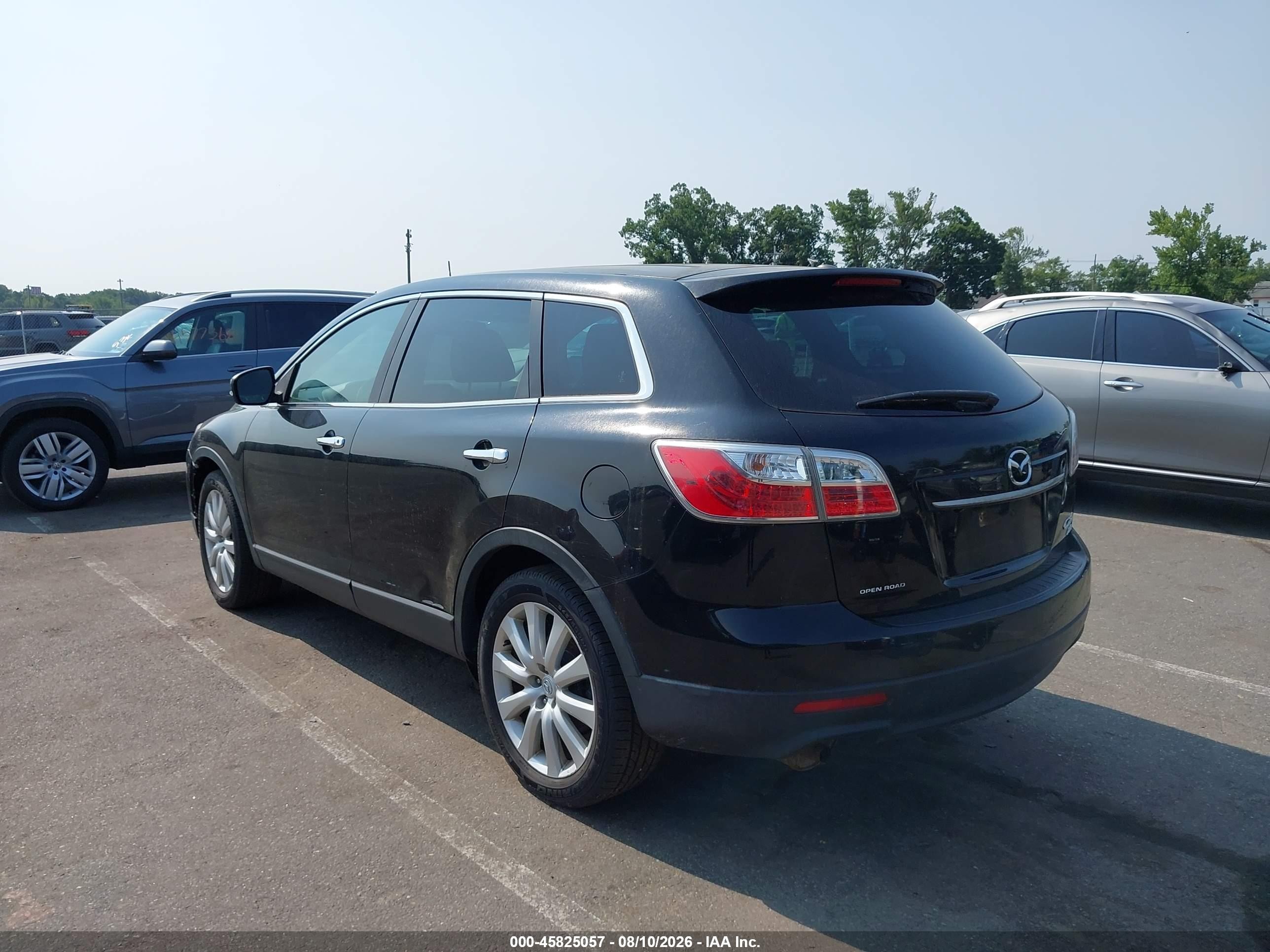 2010 Mazda Cx-9 Grand Touring Black vin: JM3TB3MV8A0235169