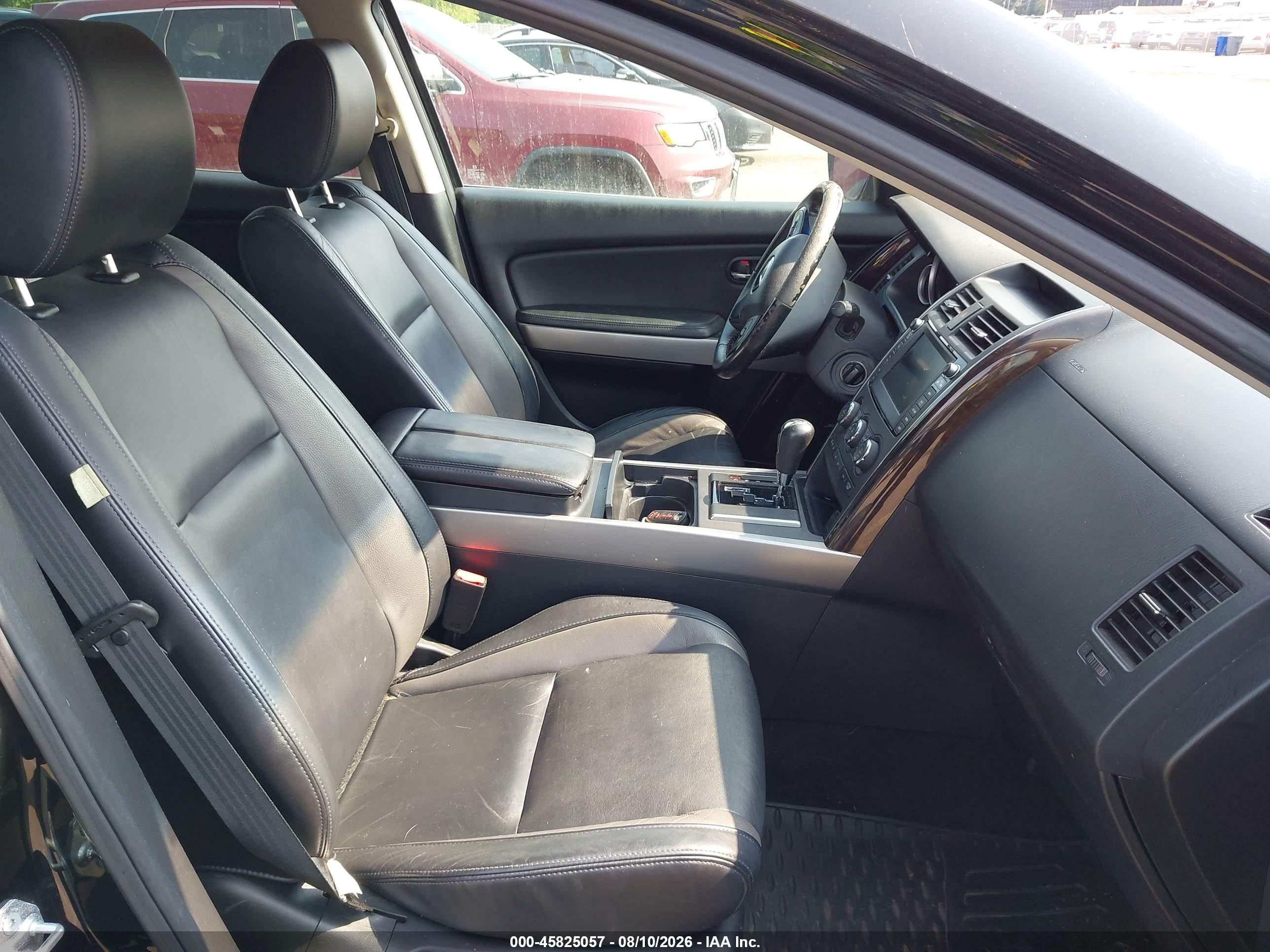 2010 Mazda Cx-9 Grand Touring Black vin: JM3TB3MV8A0235169