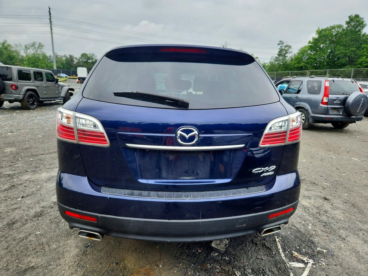 2010 Mazda Cx-9 Blue vin: JM3TB3MV9A0225556