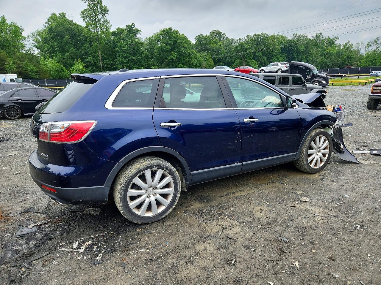 2010 Mazda Cx-9 Blue vin: JM3TB3MV9A0225556