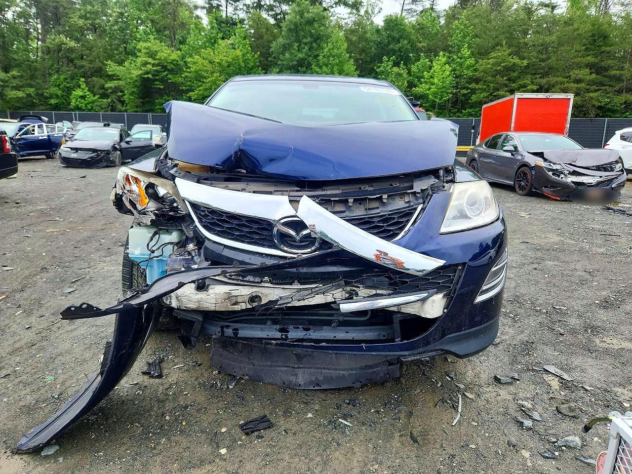 2010 Mazda Cx-9 Blue vin: JM3TB3MV9A0225556