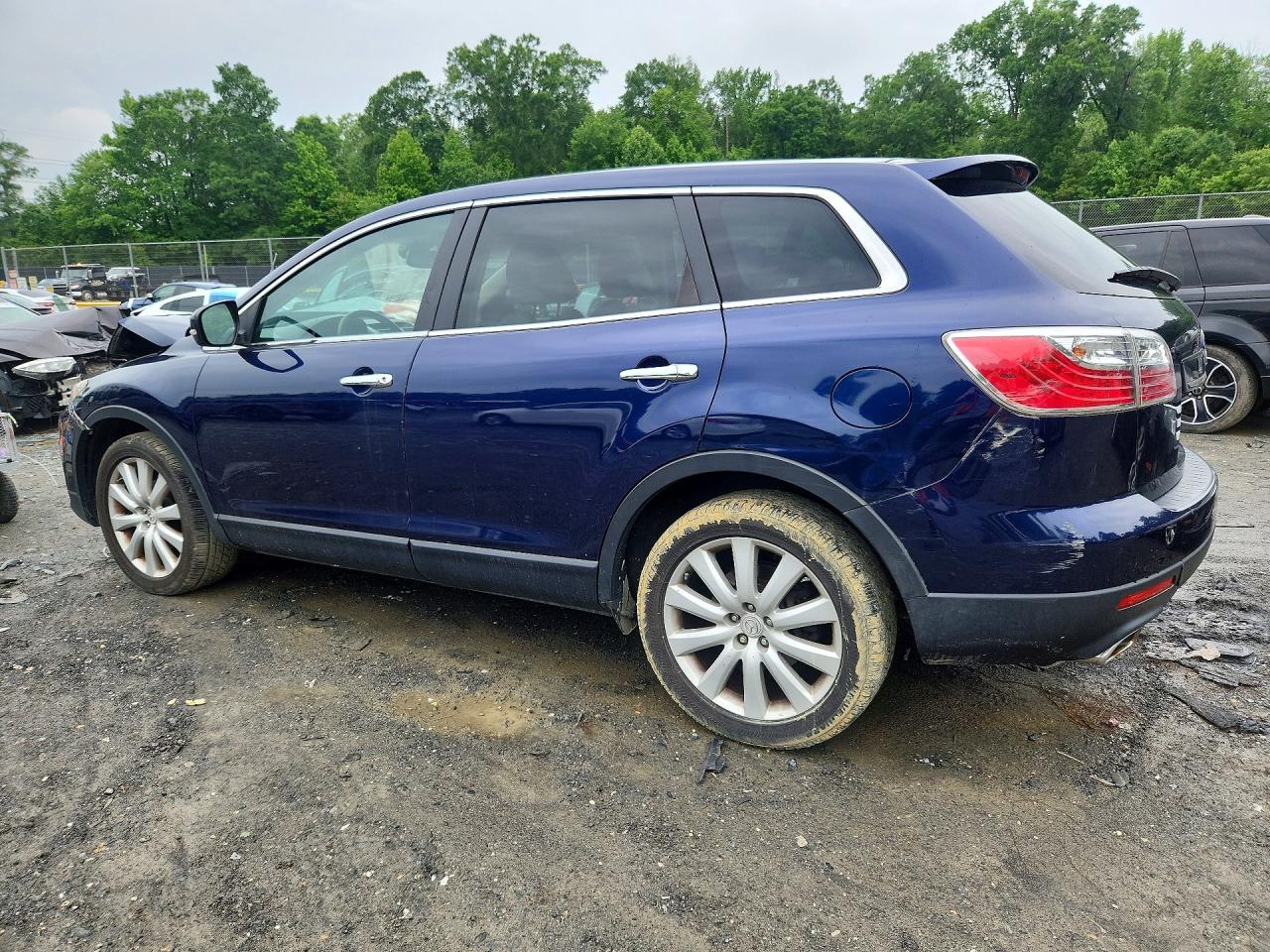 2010 Mazda Cx-9 Blue vin: JM3TB3MV9A0225556