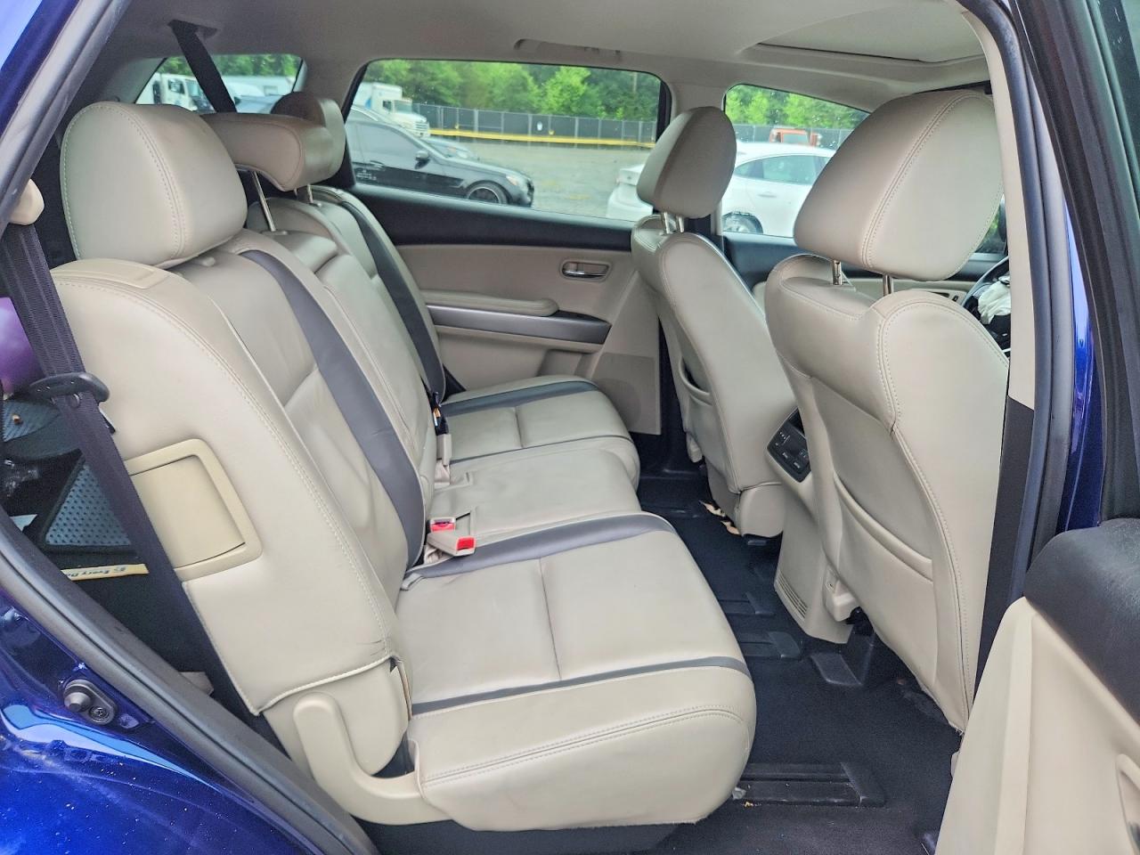 2010 Mazda Cx-9 Blue vin: JM3TB3MV9A0225556