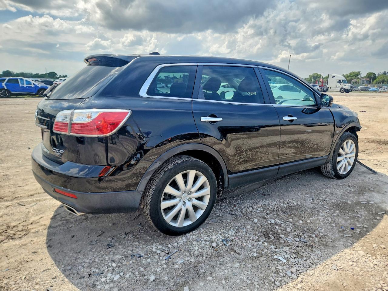 2010 Mazda Cx-9 Black vin: JM3TB3MV9A0230238