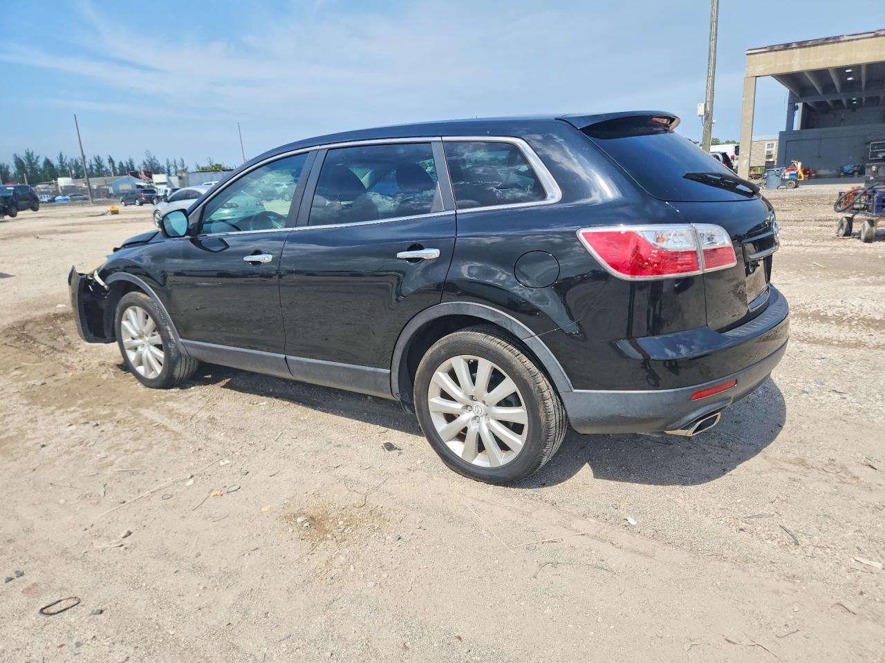 2010 Mazda Cx-9 Black vin: JM3TB3MV9A0230238