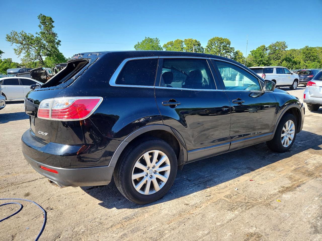 2010 Mazda Cx-9 Black vin: JM3TB3MV9A0236105