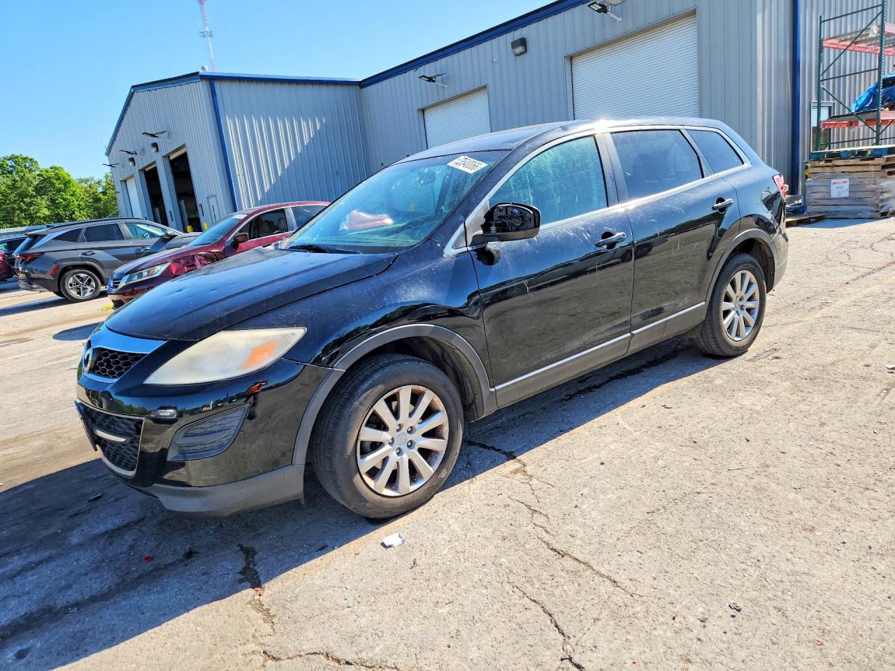 2010 Mazda Cx-9 Black vin: JM3TB3MV9A0236105