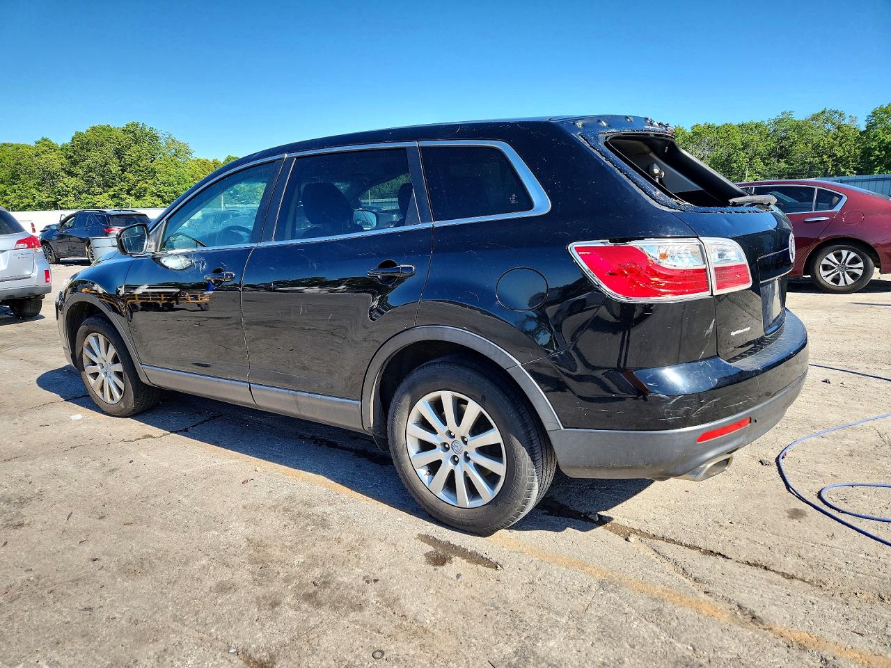 2010 Mazda Cx-9 Black vin: JM3TB3MV9A0236105
