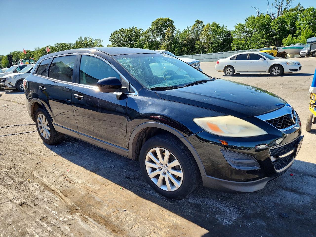 2010 Mazda Cx-9 Black vin: JM3TB3MV9A0236105