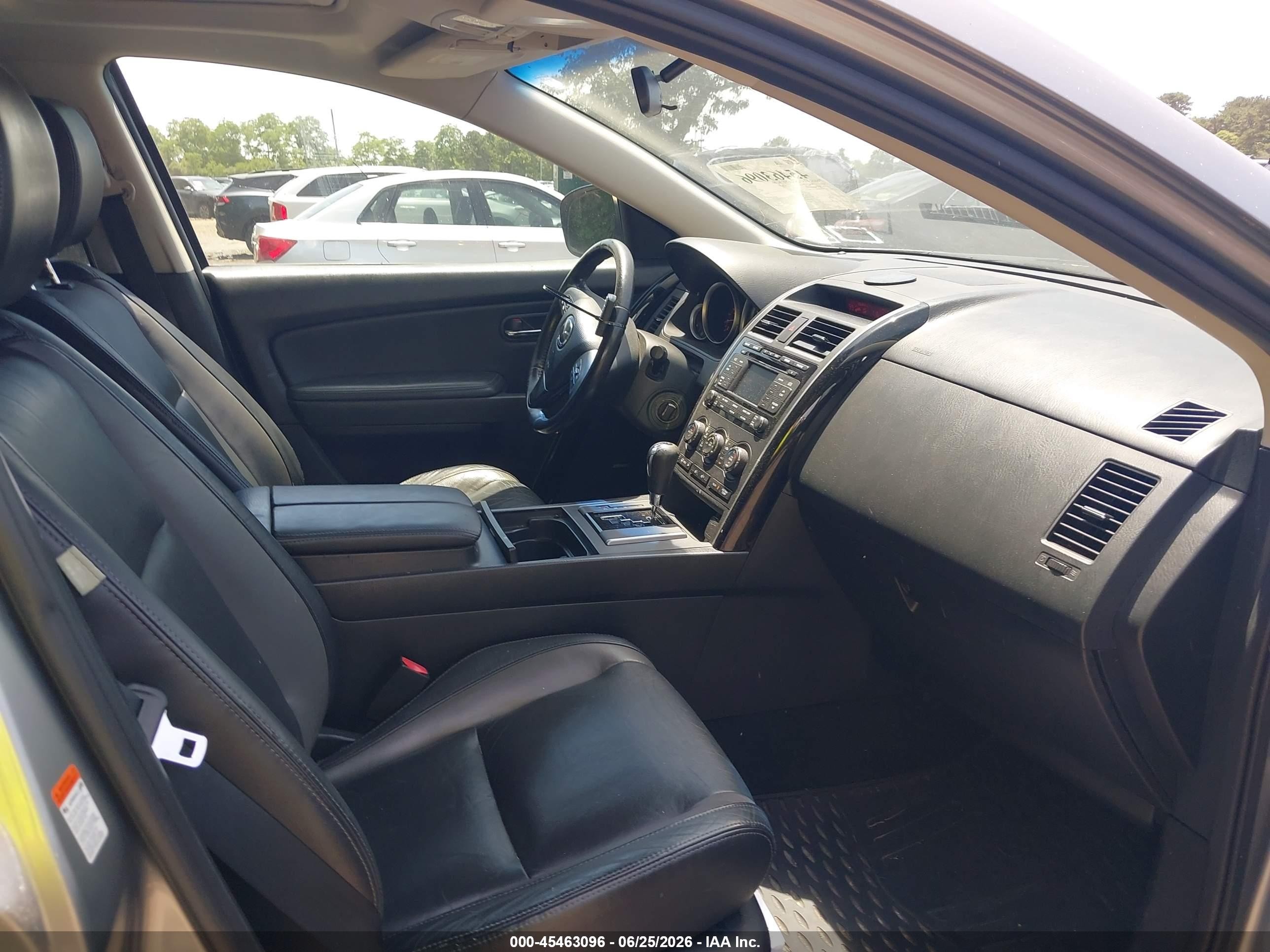 2010 Mazda Cx-9 Touring Silver vin: JM3TB3MVXA0206093
