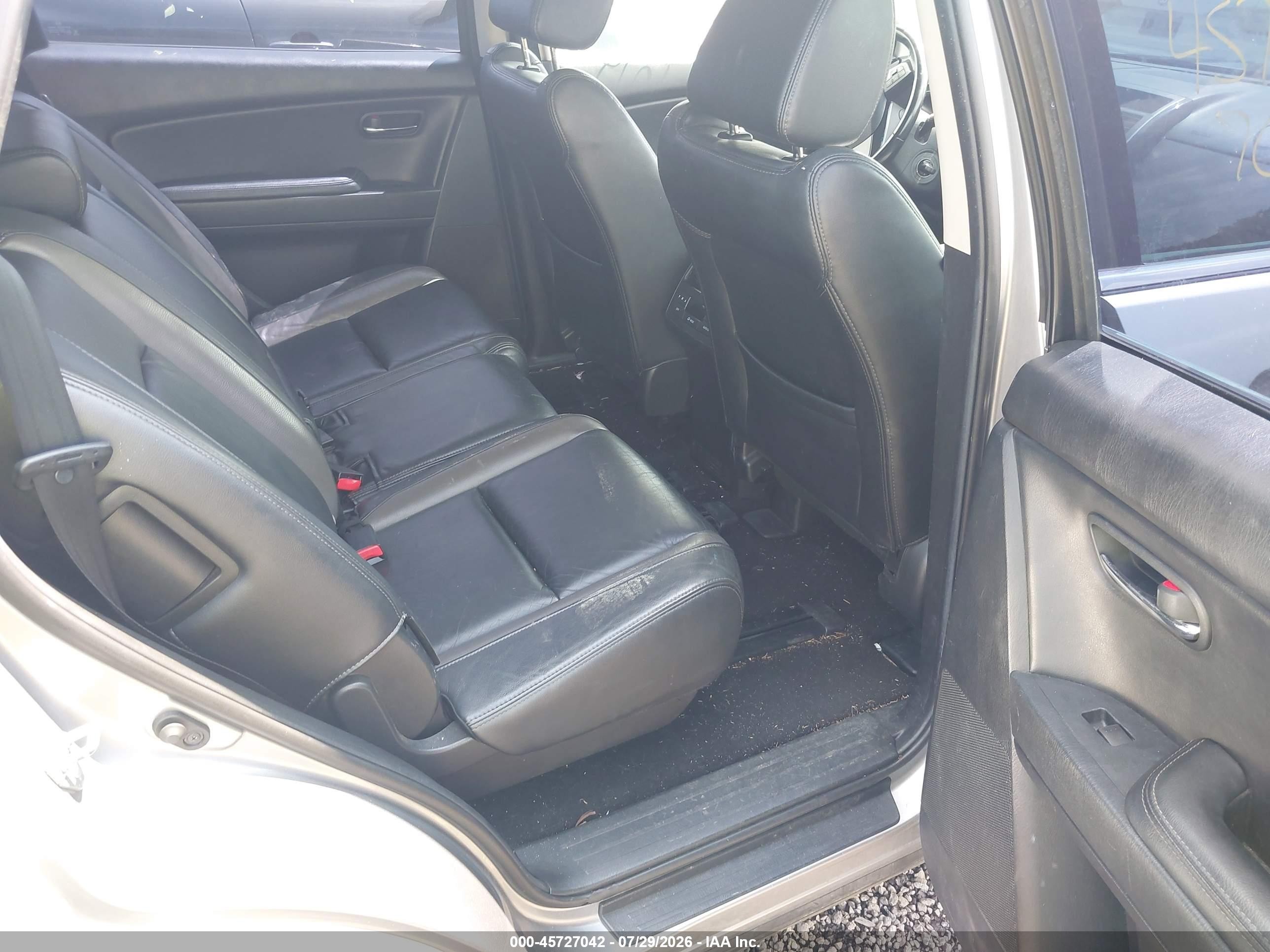 2010 Mazda Cx-9 Touring Silver vin: JM3TB3MVXA0214789