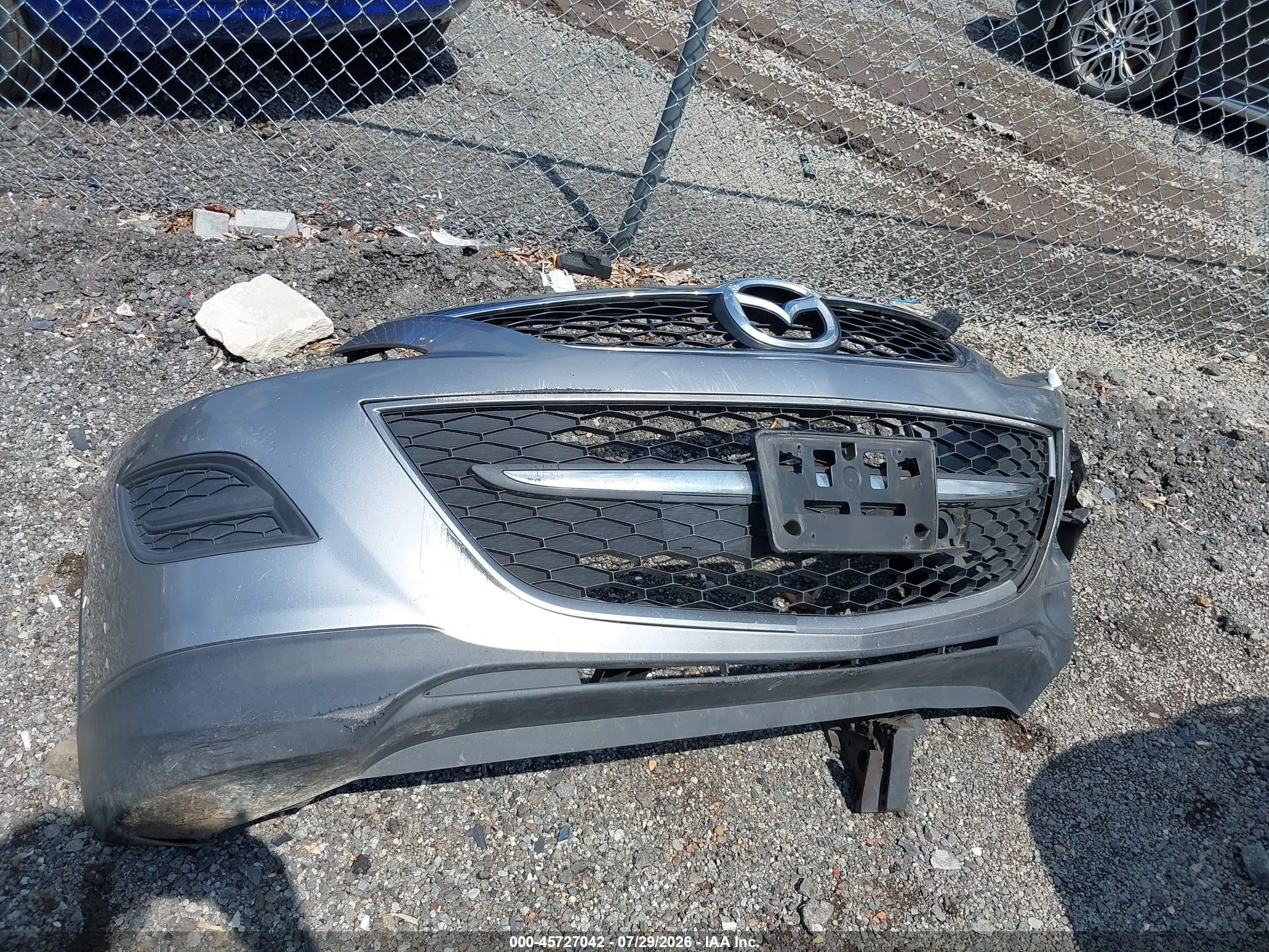 2010 Mazda Cx-9 Touring Silver vin: JM3TB3MVXA0214789