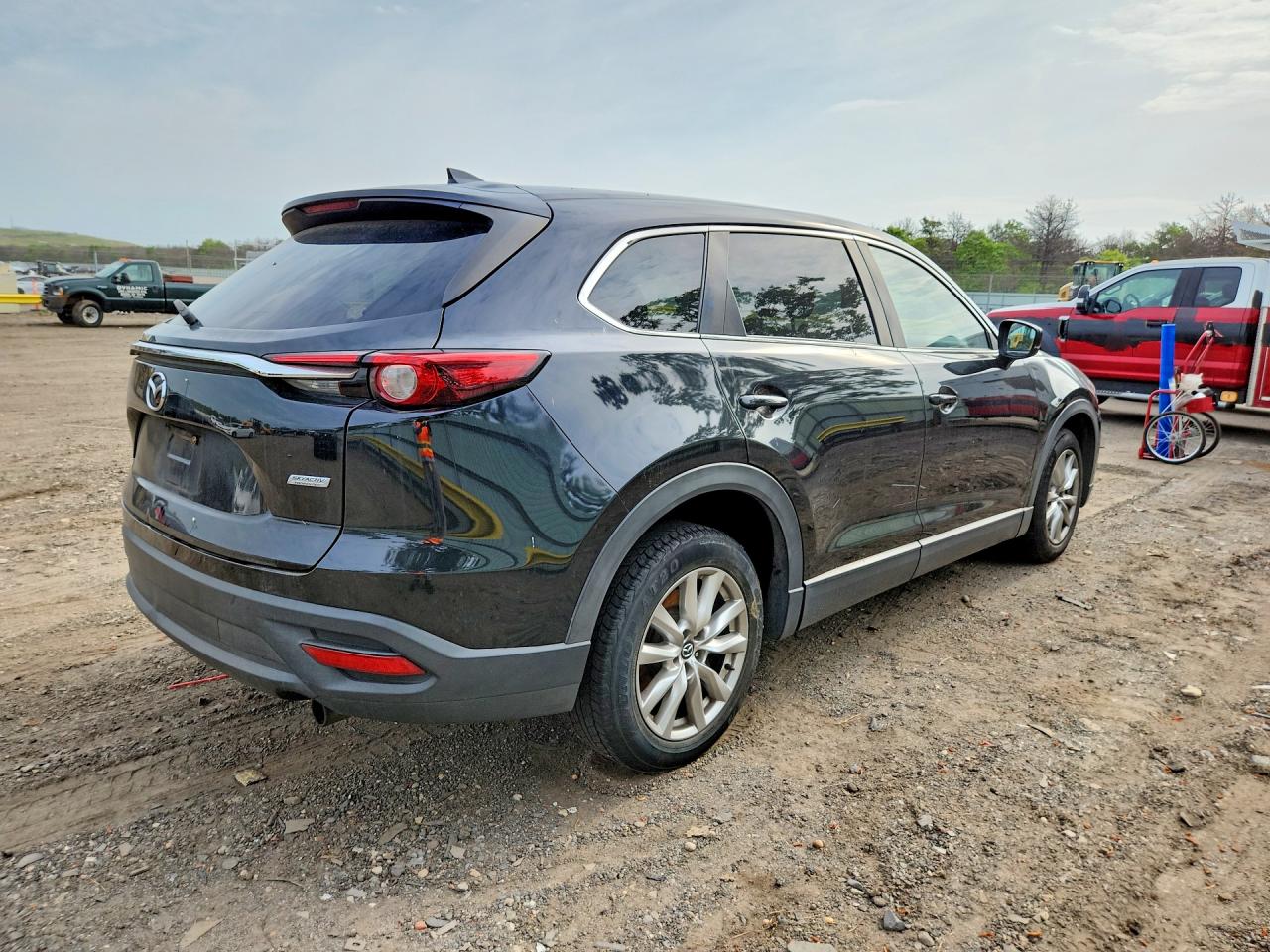 2016 Mazda Cx-9 Touring Black vin: JM3TCABY4G0125081