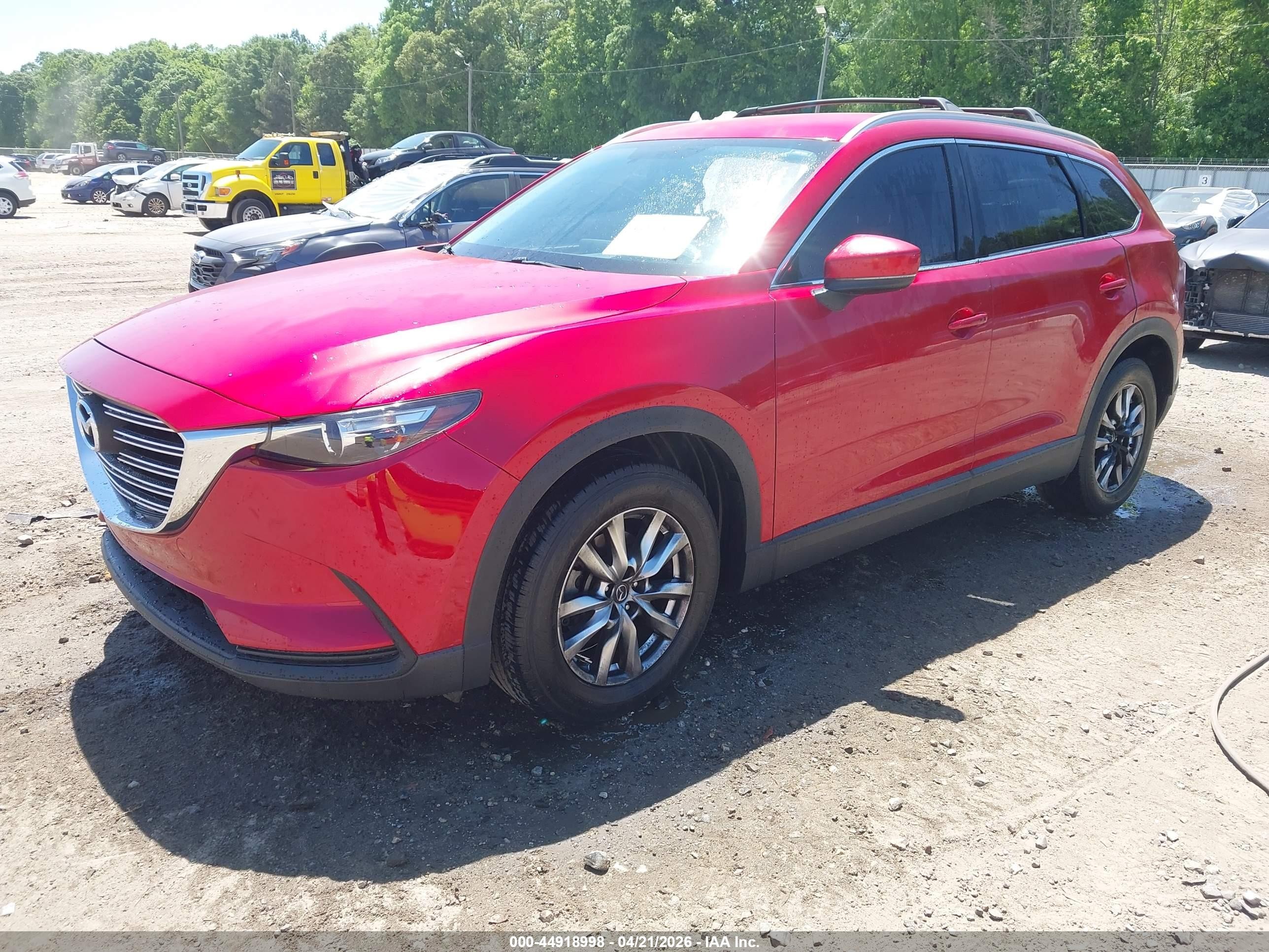 2016 Mazda Cx-9 Touring Red vin: JM3TCACY3G0116015