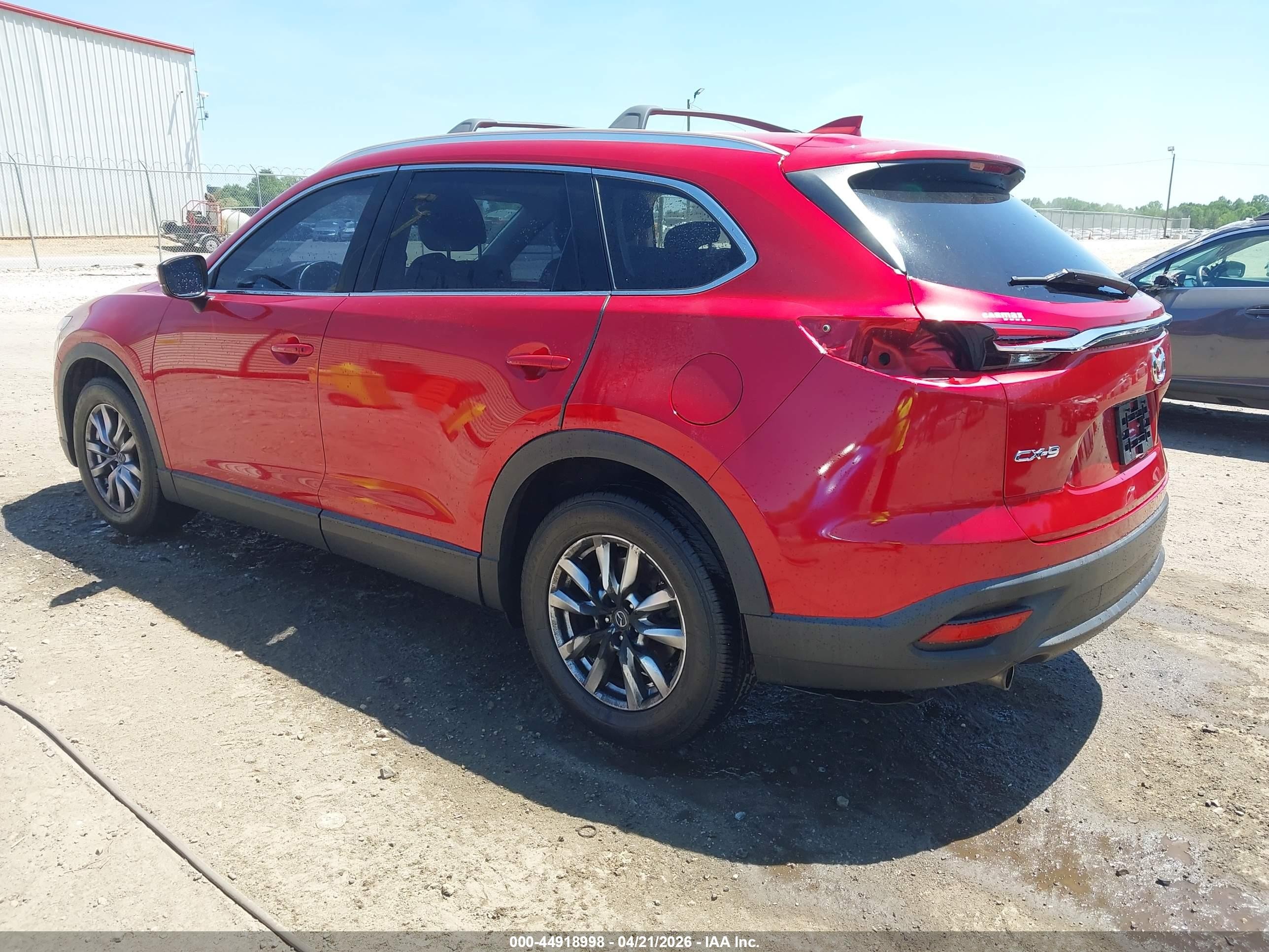 2016 Mazda Cx-9 Touring Red vin: JM3TCACY3G0116015