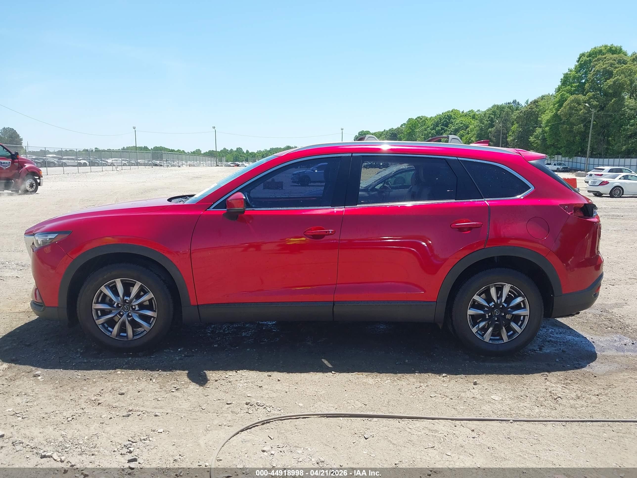 2016 Mazda Cx-9 Touring Red vin: JM3TCACY3G0116015