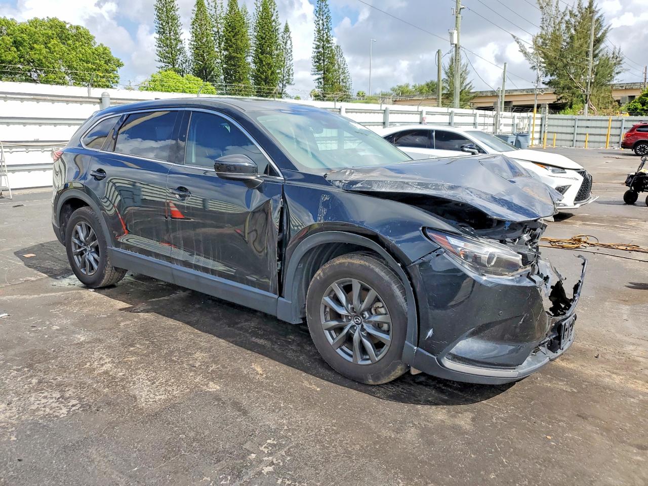 2020 Mazda Cx-9 Touring Black vin: JM3TCACY3L0416289