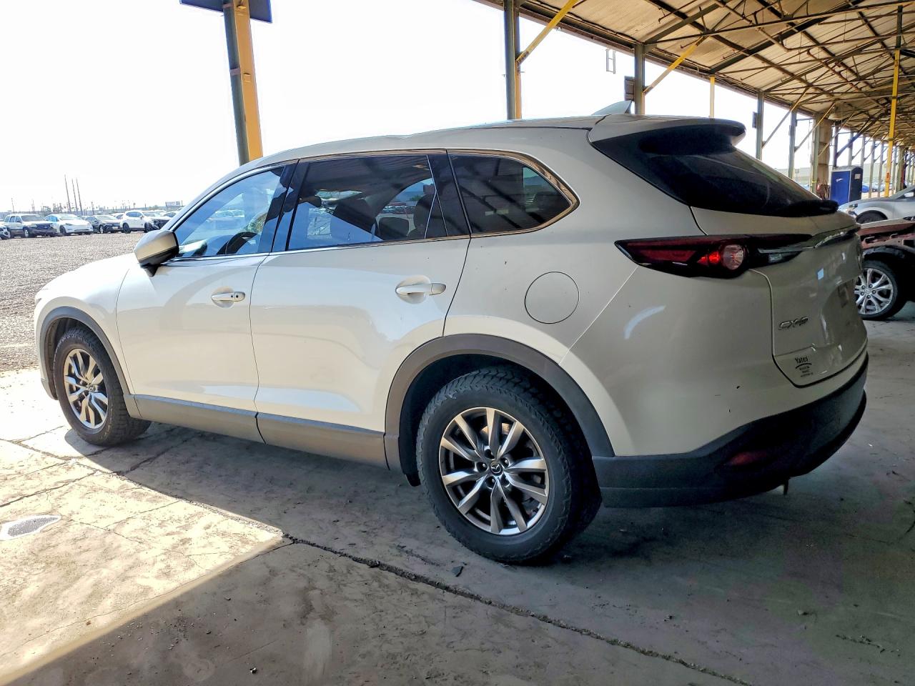 2018 Mazda Cx-9 Touring White vin: JM3TCACY5J0222845