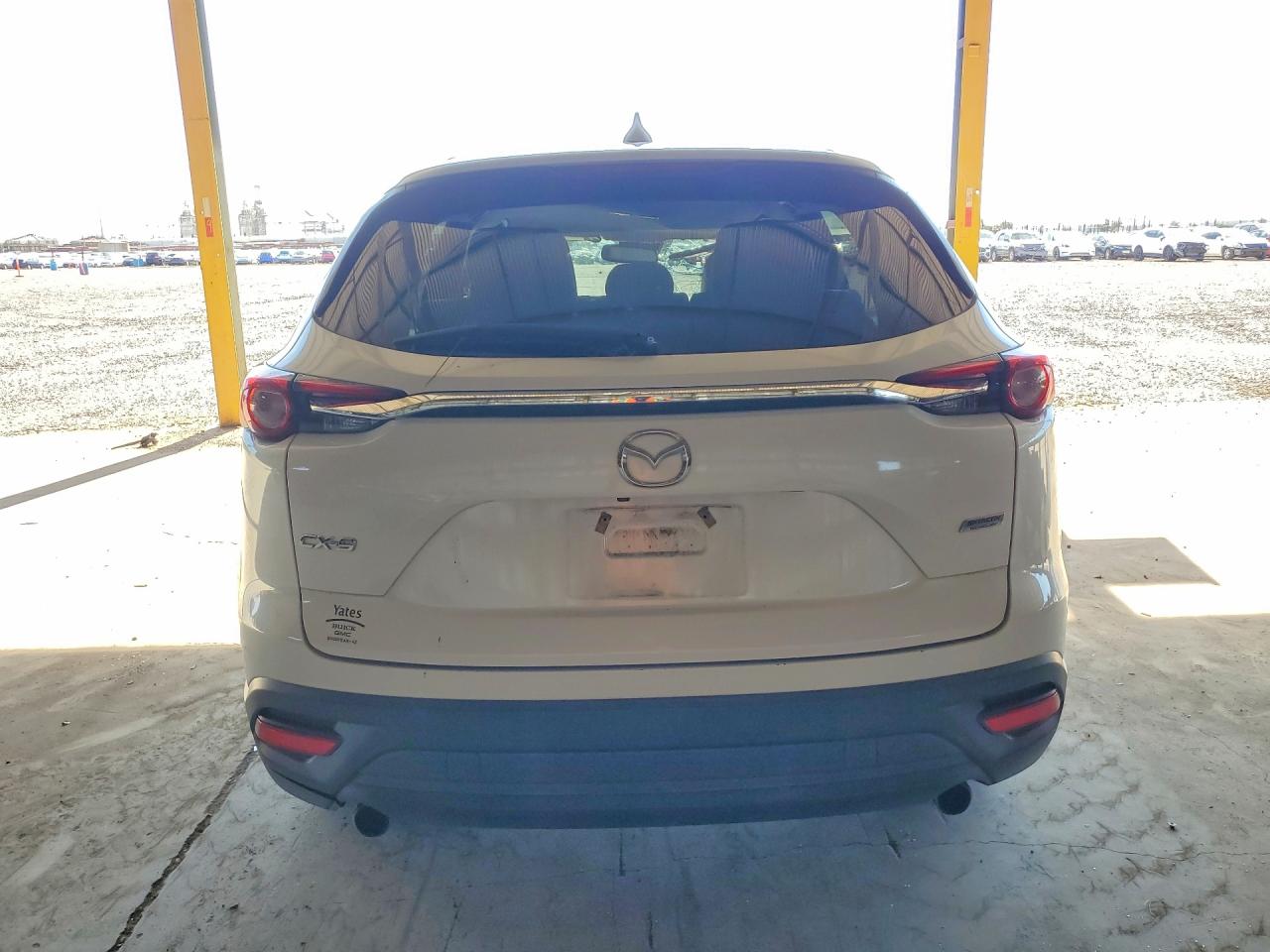 2018 Mazda Cx-9 Touring White vin: JM3TCACY5J0222845