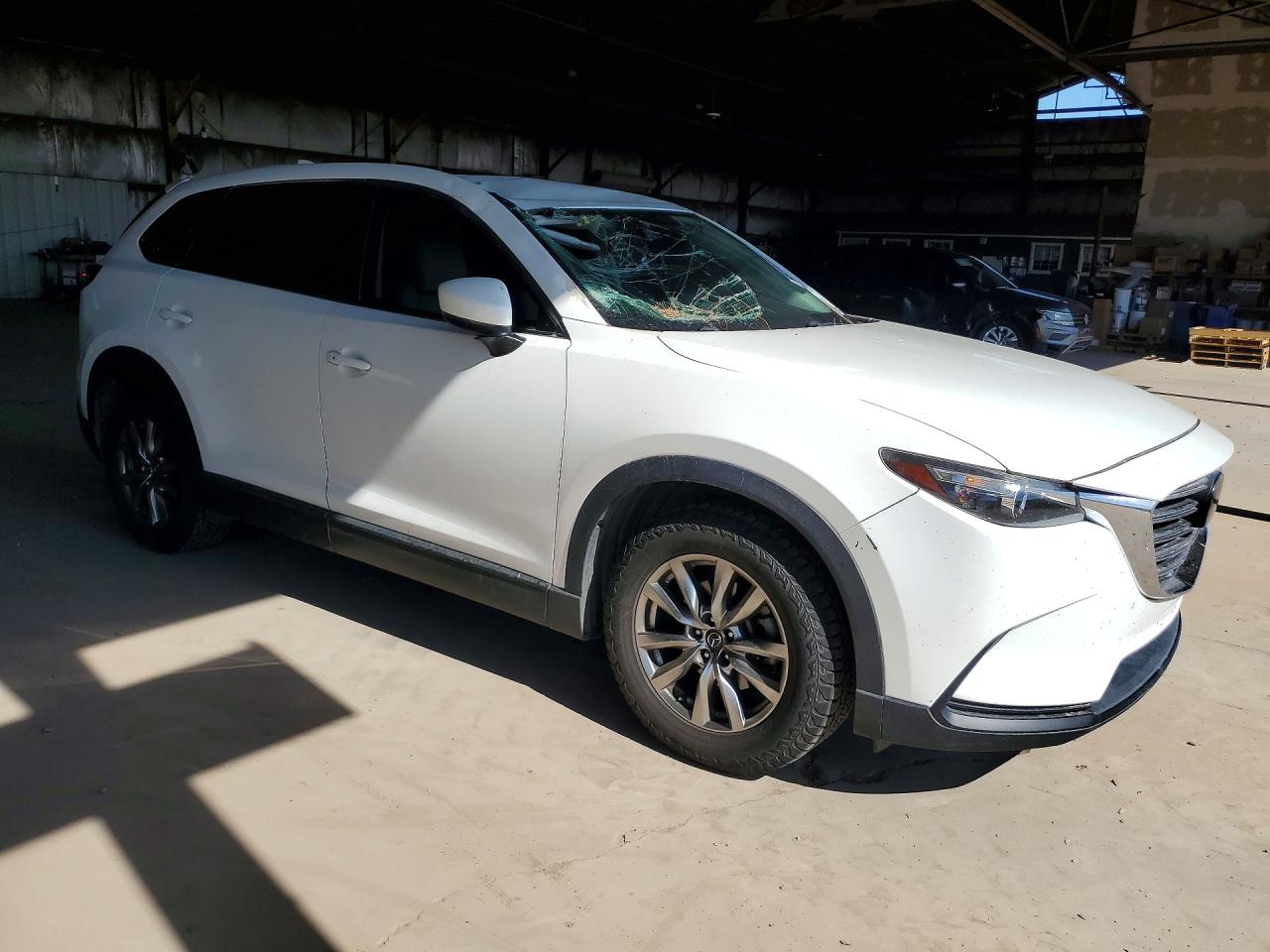 2018 Mazda Cx-9 Touring White vin: JM3TCACY5J0222845