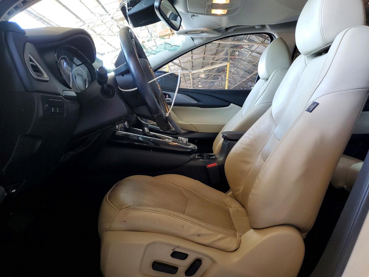 2018 Mazda Cx-9 Touring White vin: JM3TCACY5J0222845