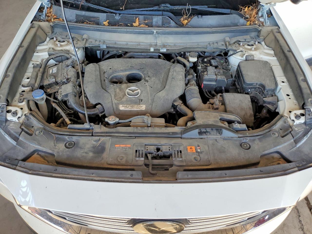 2018 Mazda Cx-9 Touring White vin: JM3TCACY5J0222845