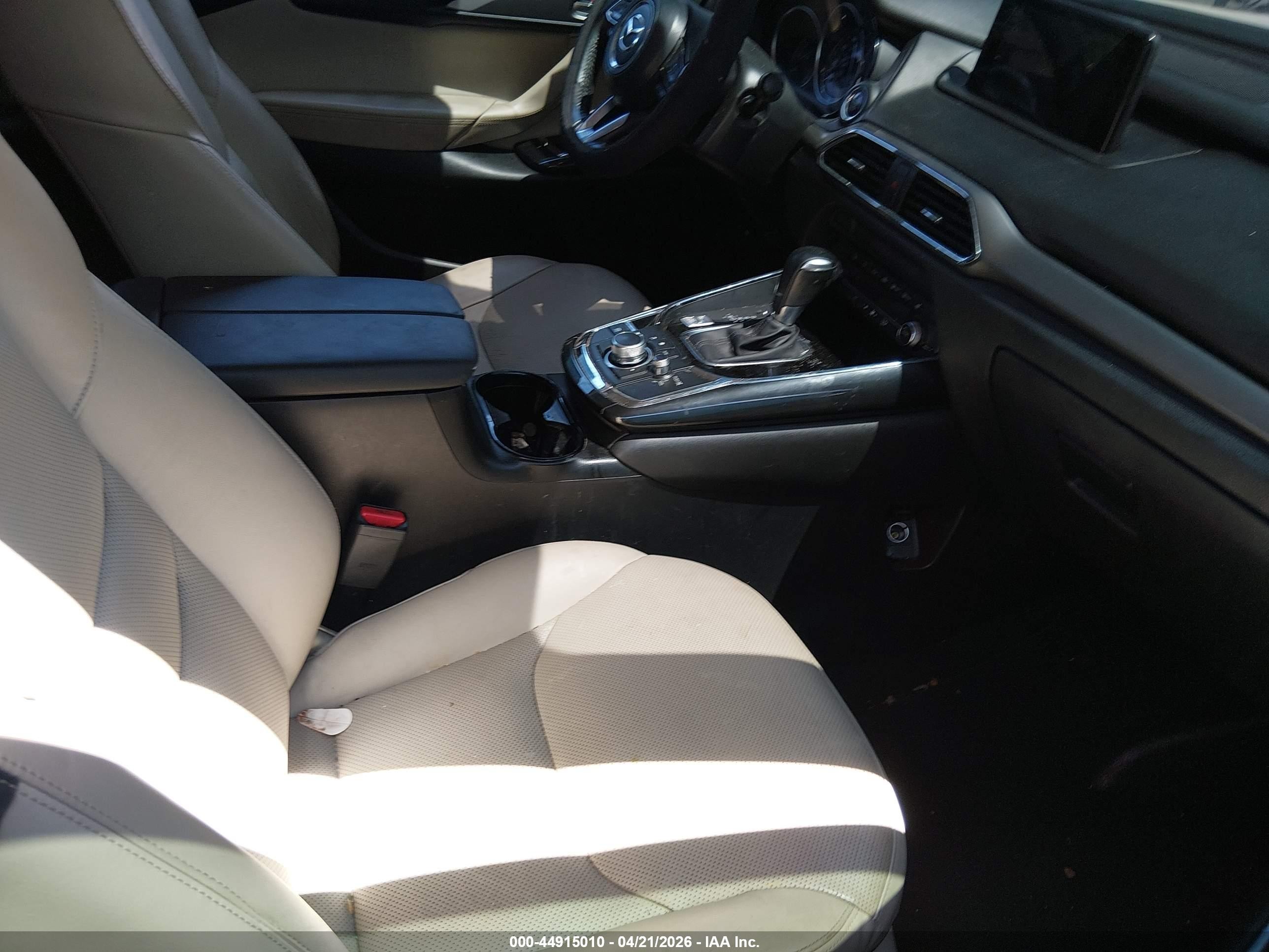 2019 Mazda Cx-9 Touring White vin: JM3TCACY5K0302874