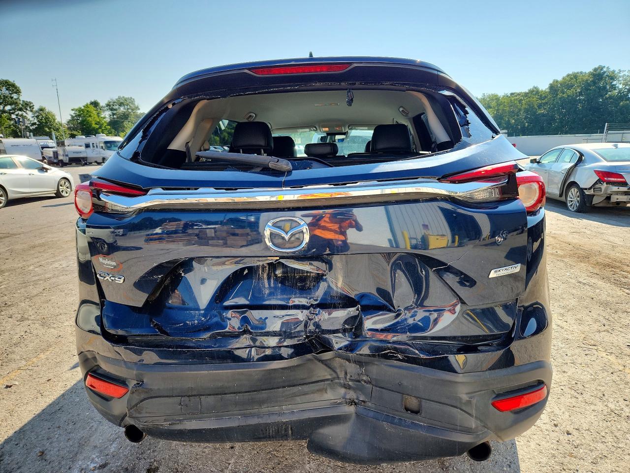 2019 Mazda Cx-9 Touring Черный vin: JM3TCACY5K0322400