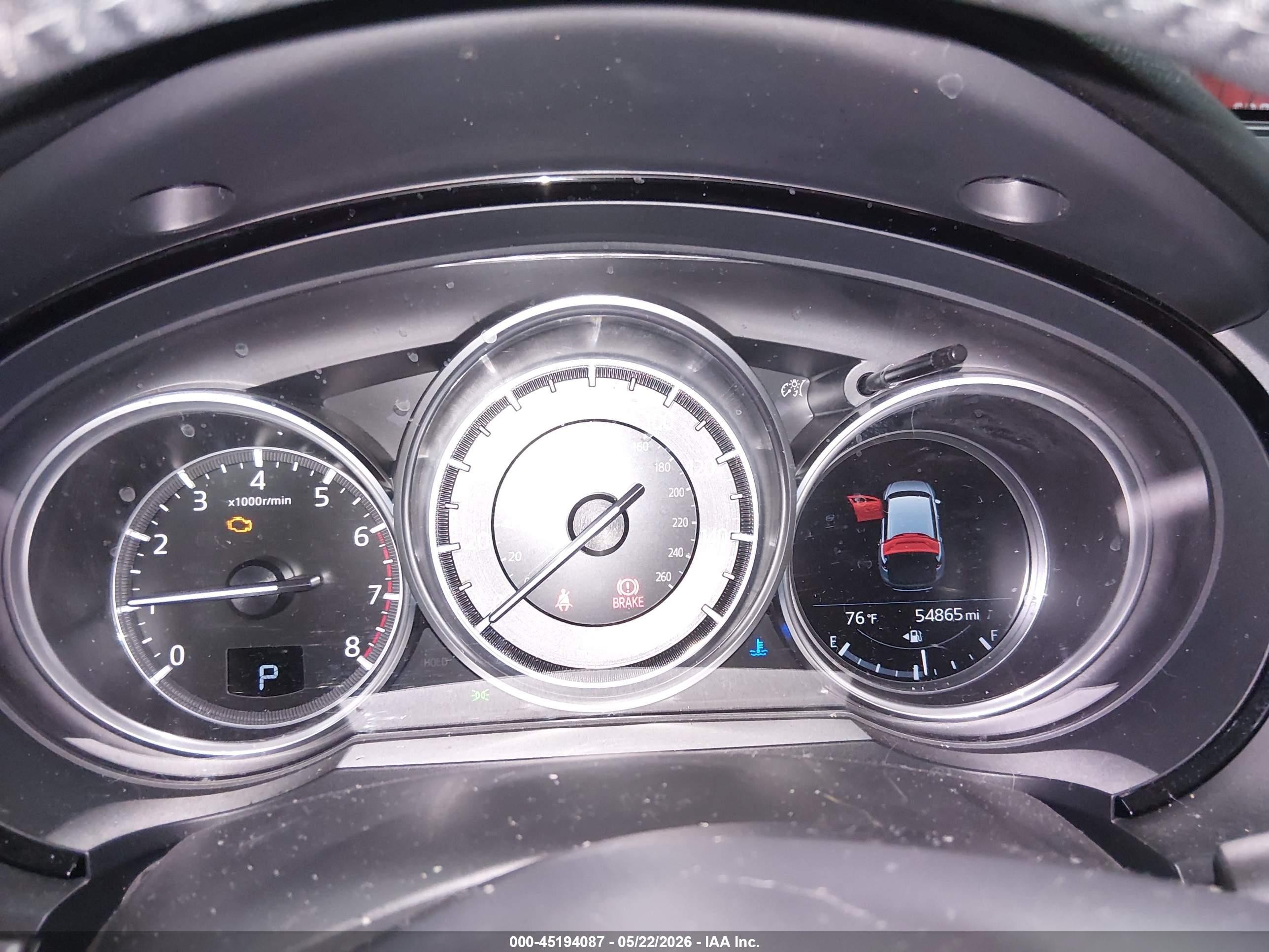 2020 Mazda Cx-9 Touring Silver vin: JM3TCACY5L0416570