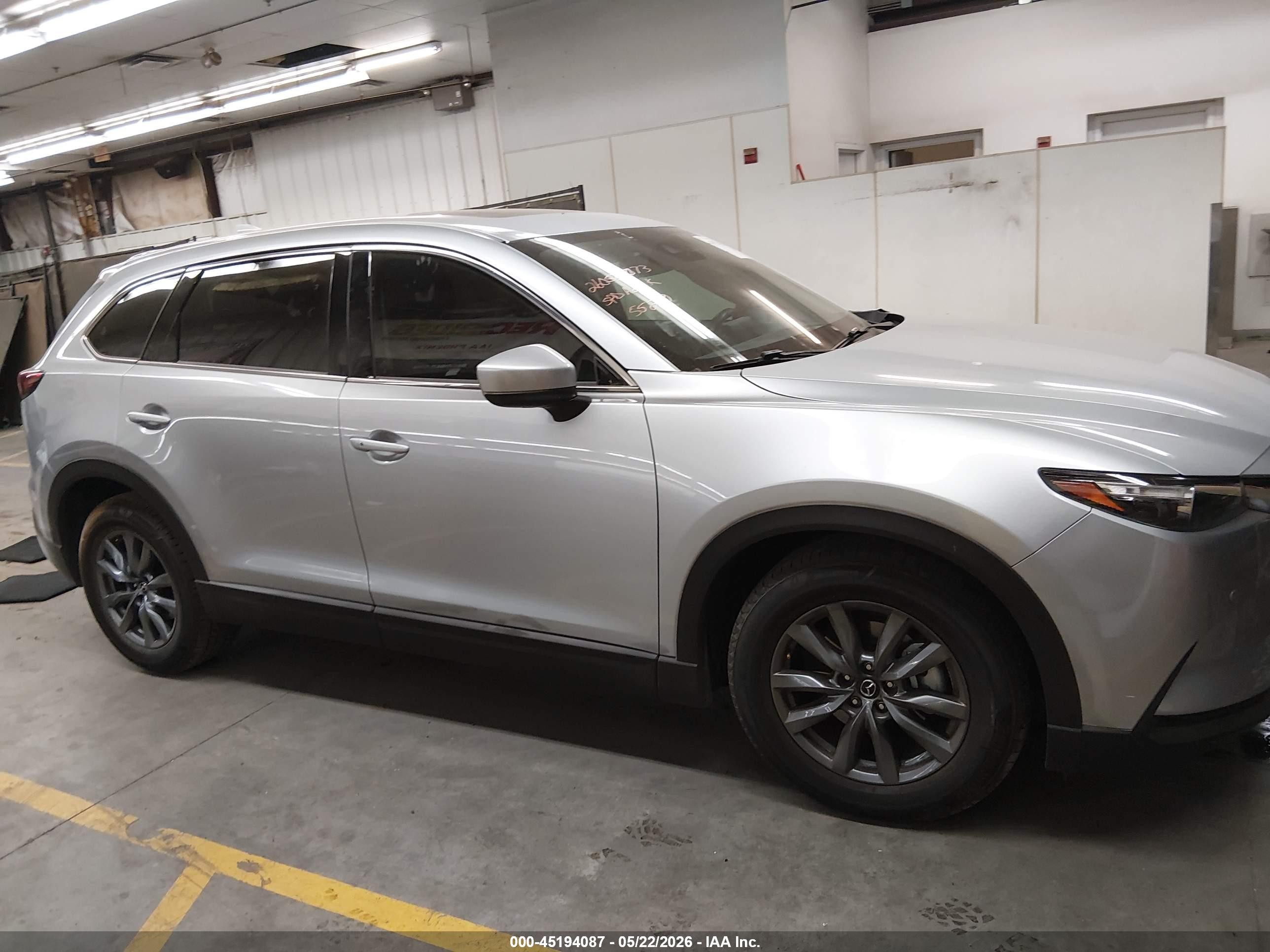 2020 Mazda Cx-9 Touring Silver vin: JM3TCACY5L0416570