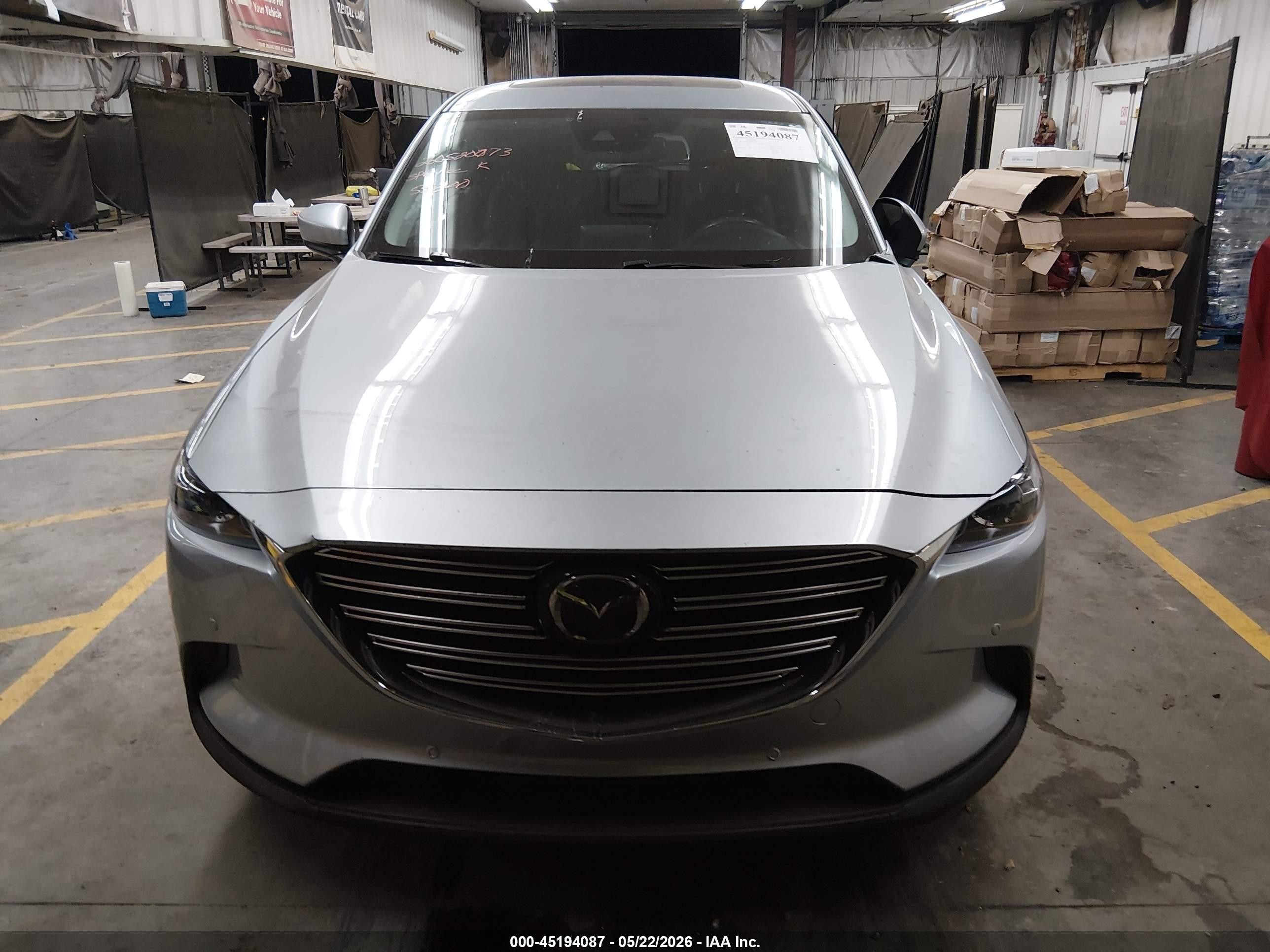 2020 Mazda Cx-9 Touring Silver vin: JM3TCACY5L0416570