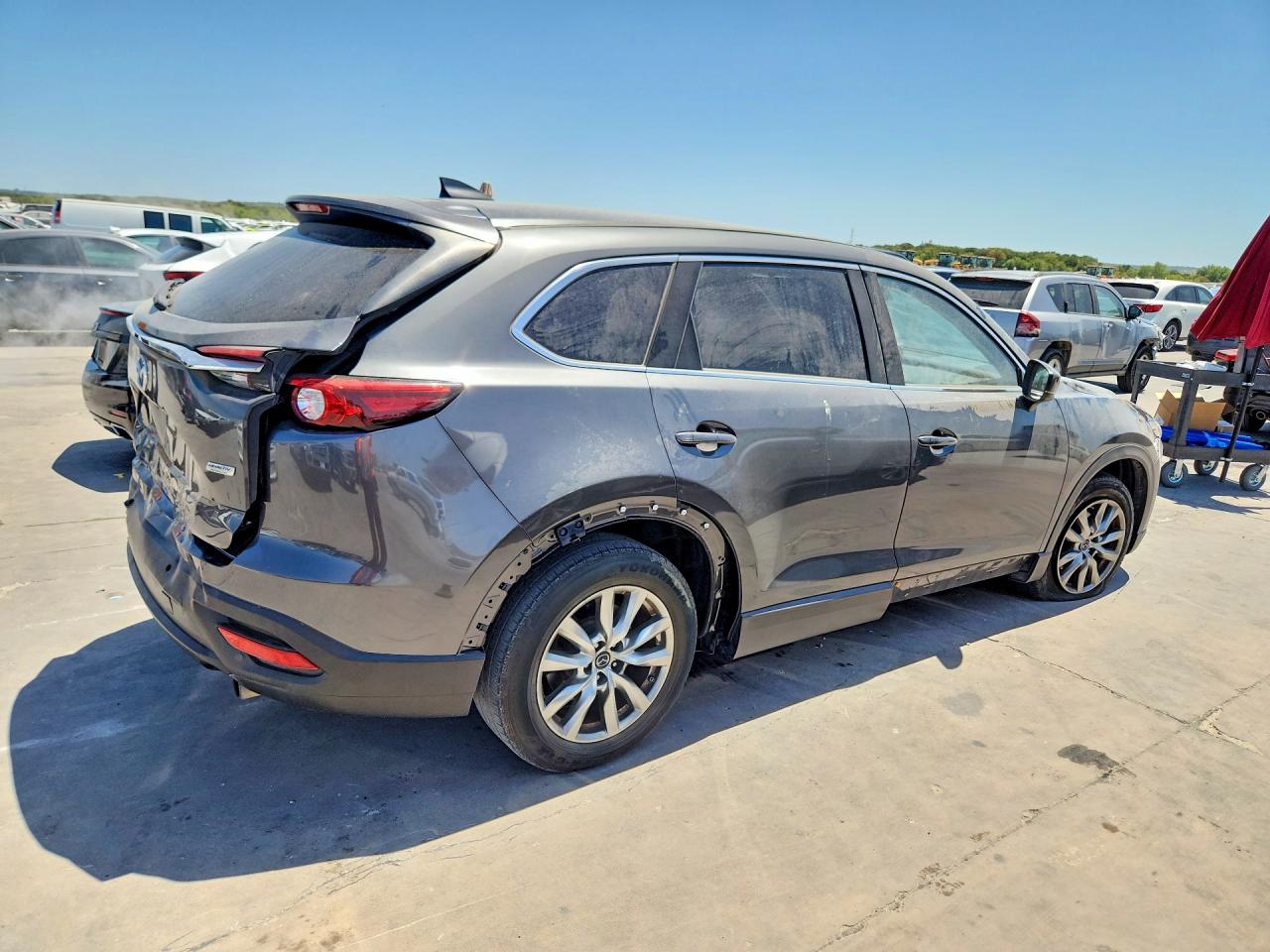 2019 Mazda Cx-9 Touring Серый vin: JM3TCACY7K0334287