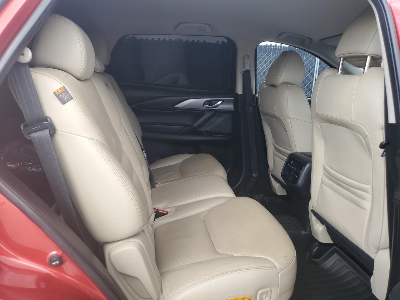 2021 Mazda Cx-9 Touring Красный vin: JM3TCACY7M0512105