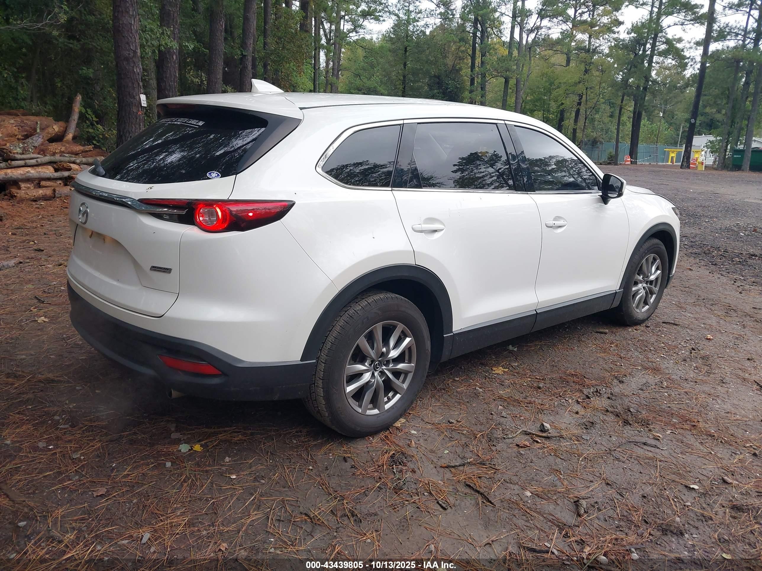 2018 Mazda Cx-9 Touring Белый vin: JM3TCACY8J0210169