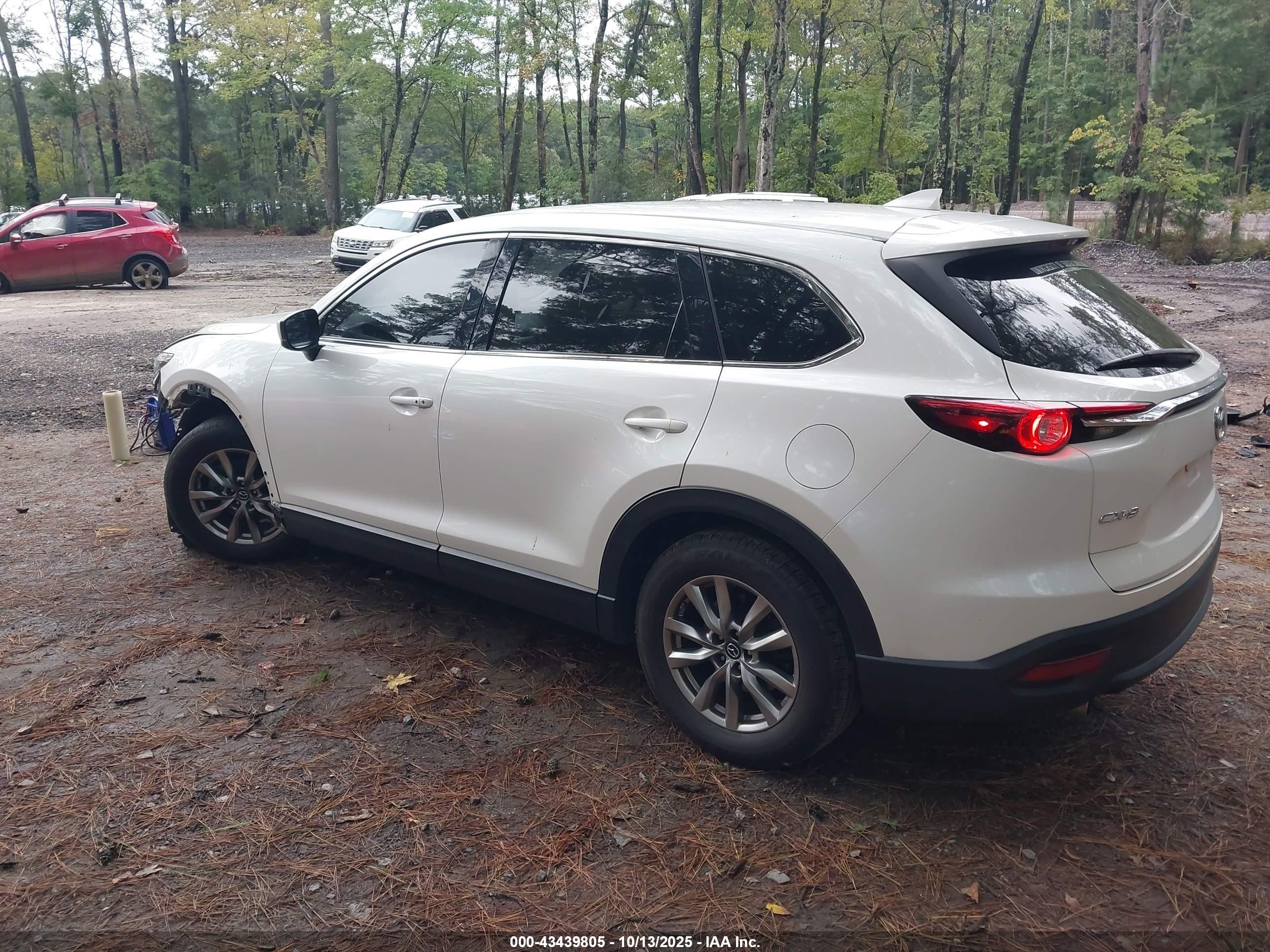 2018 Mazda Cx-9 Touring Белый vin: JM3TCACY8J0210169