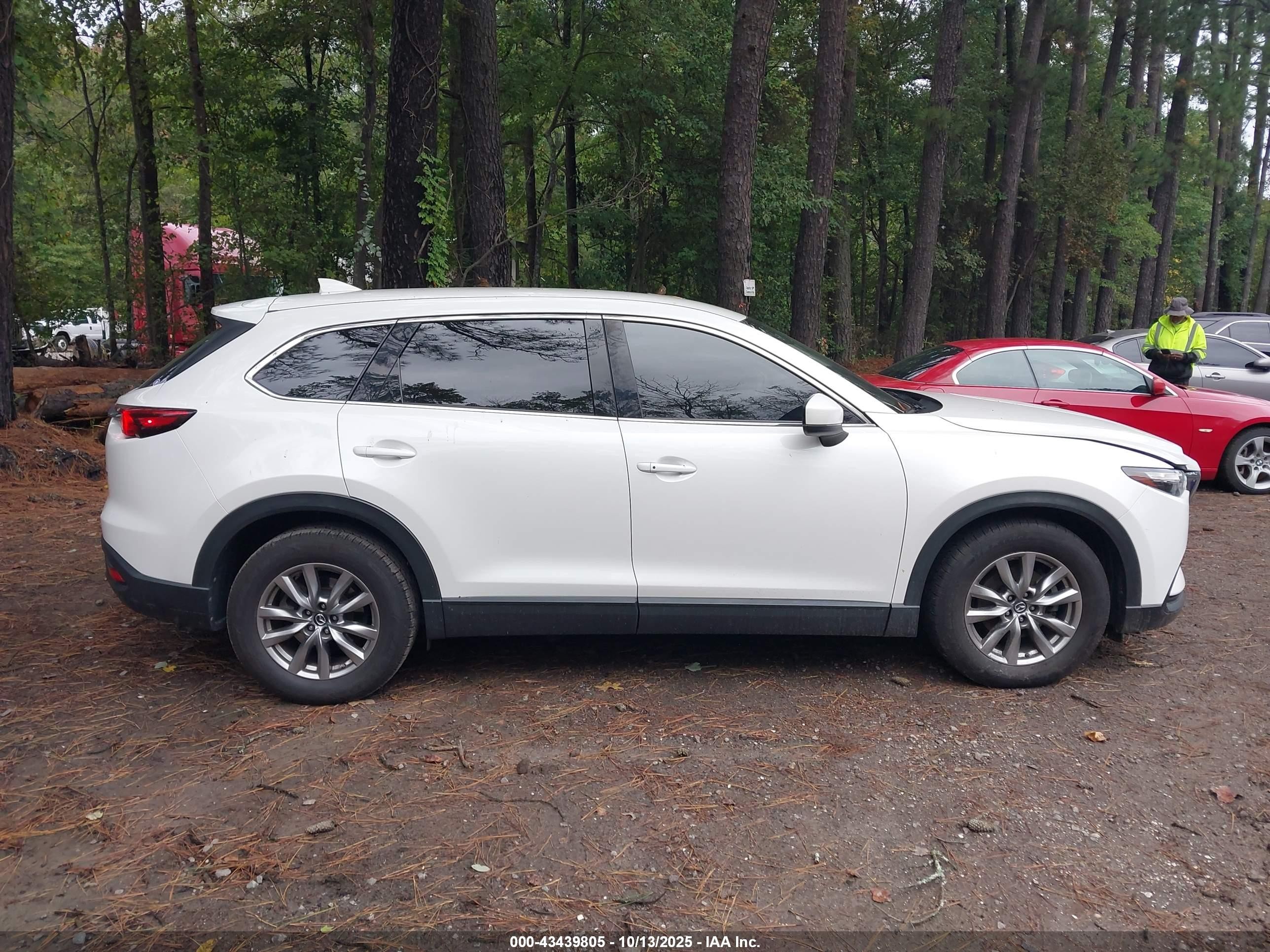 2018 Mazda Cx-9 Touring Белый vin: JM3TCACY8J0210169