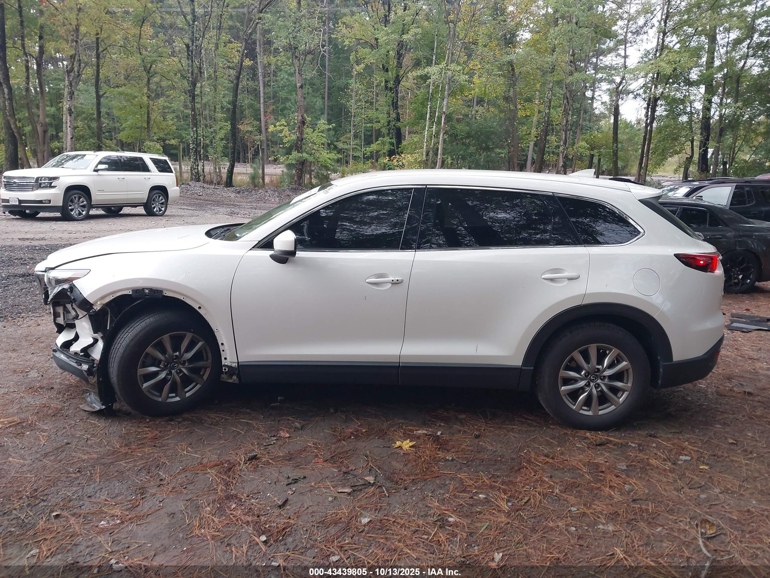 2018 Mazda Cx-9 Touring Белый vin: JM3TCACY8J0210169
