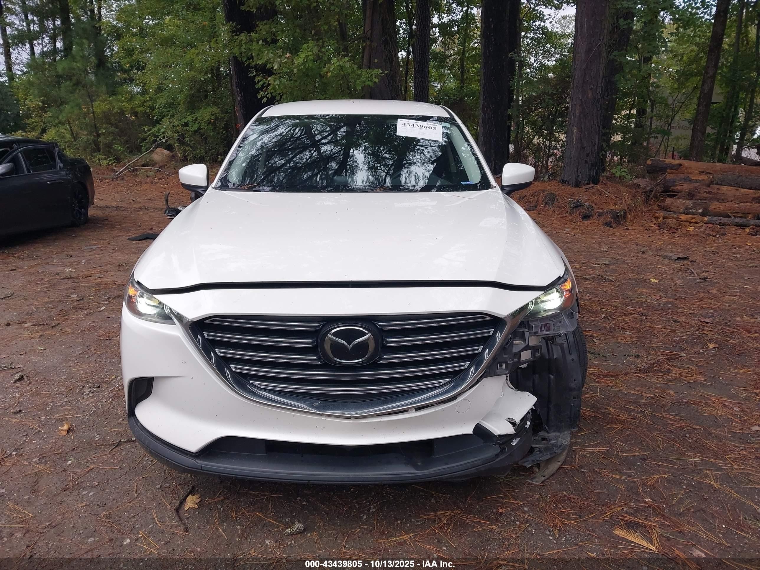 2018 Mazda Cx-9 Touring Белый vin: JM3TCACY8J0210169