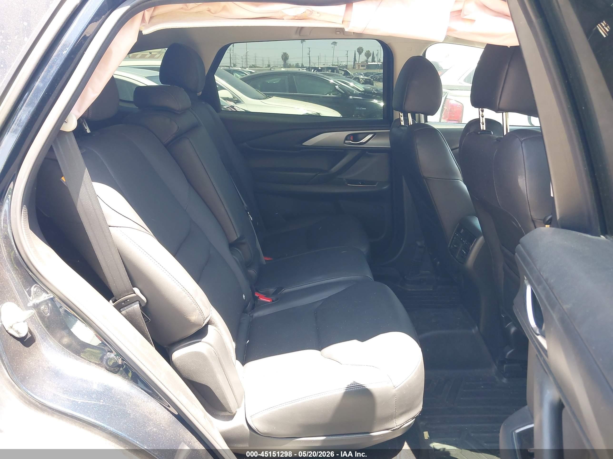 2019 Mazda Cx-9 Touring Blue vin: JM3TCACYXK0312459