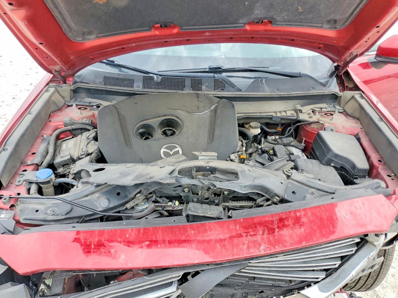 2019 Mazda Cx-9 Touring Красный vin: JM3TCACYXK0326605