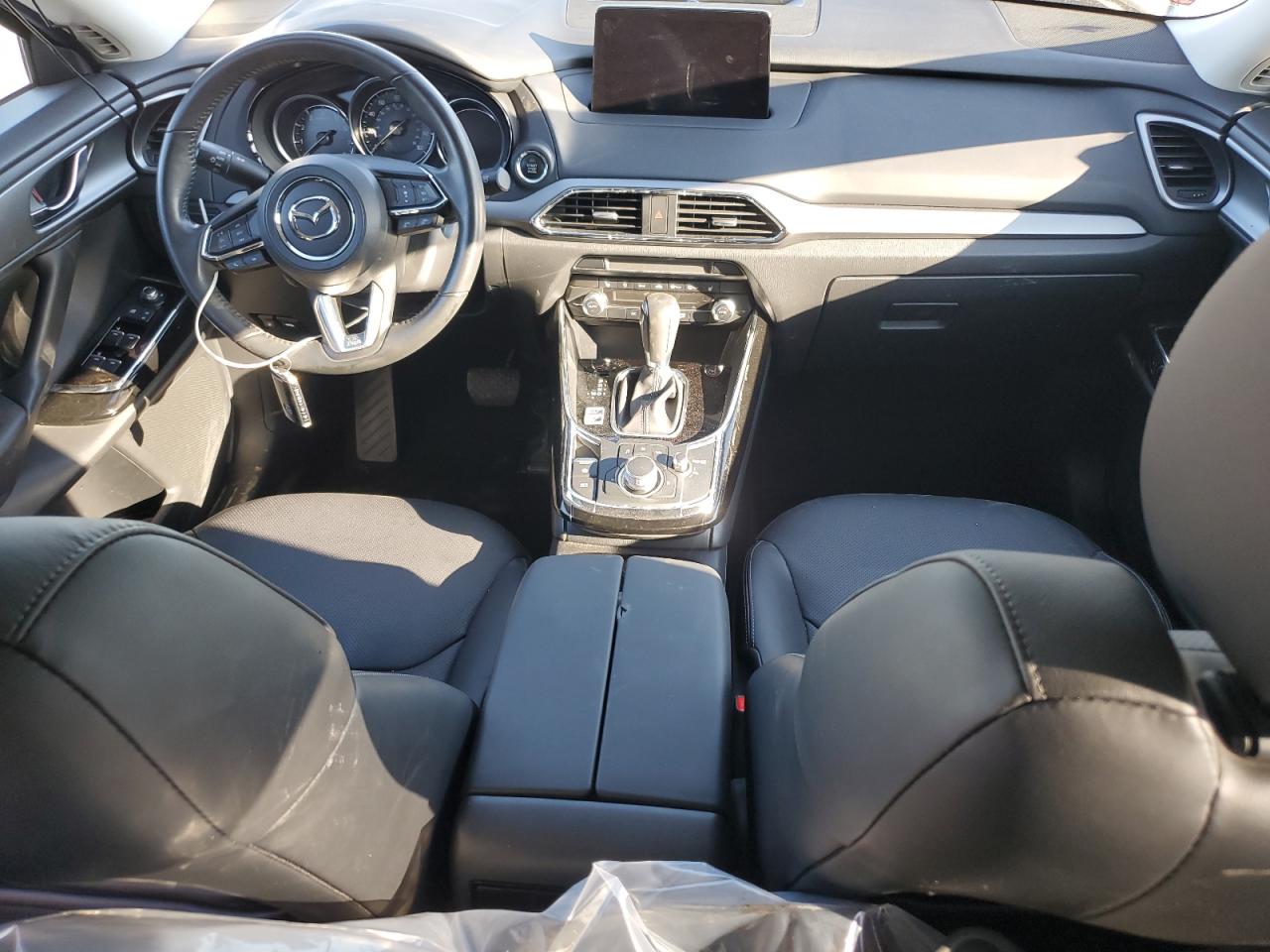 2020 Mazda Cx-9 Touring White vin: JM3TCACYXL0401997